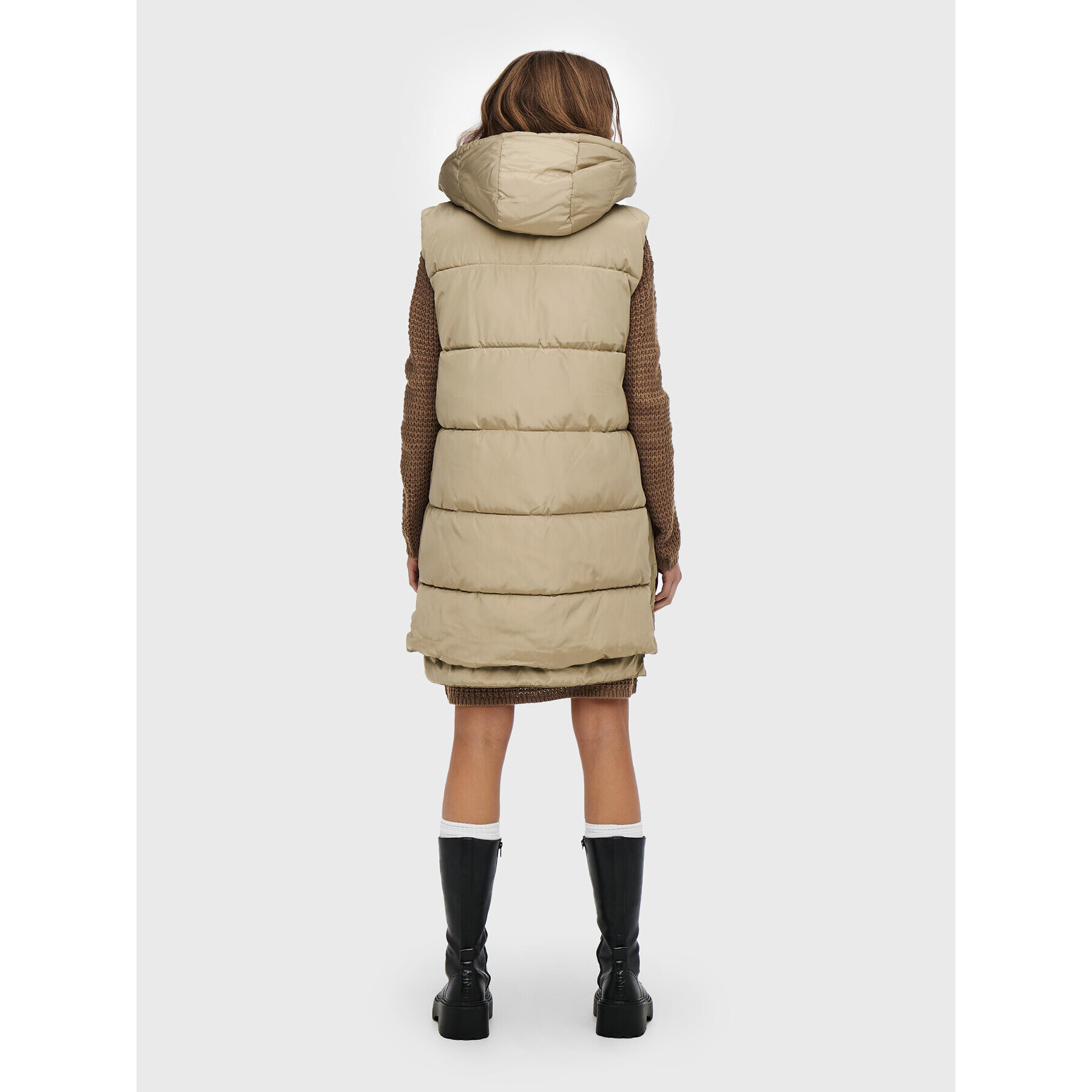 ONLY Елек Nora 15235033 Бежов Regular Fit - Pepit.bg