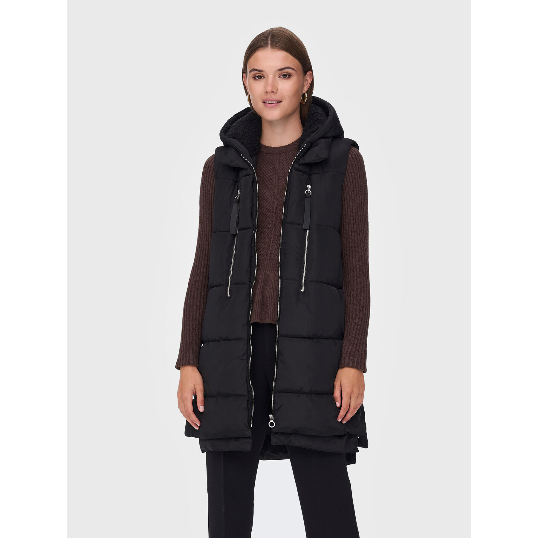 ONLY Елек Nora 15235033 Черен Regular Fit - Pepit.bg
