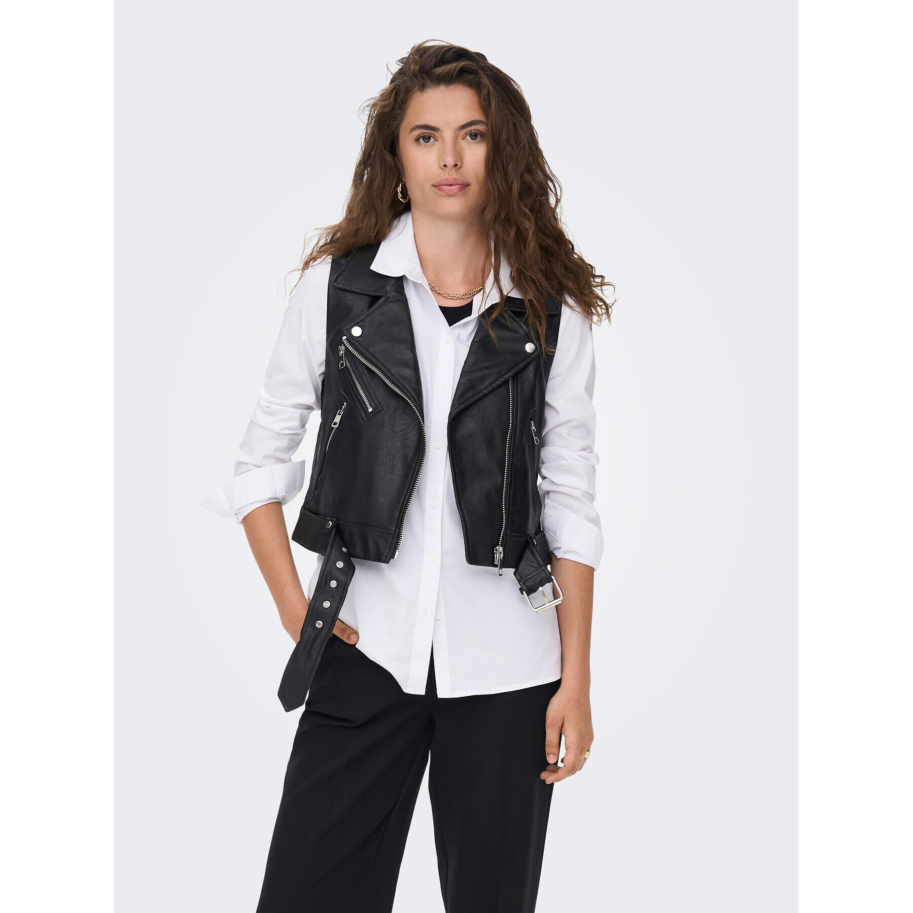 ONLY Елек Vera 15239240 Черен Regular Fit - Pepit.bg
