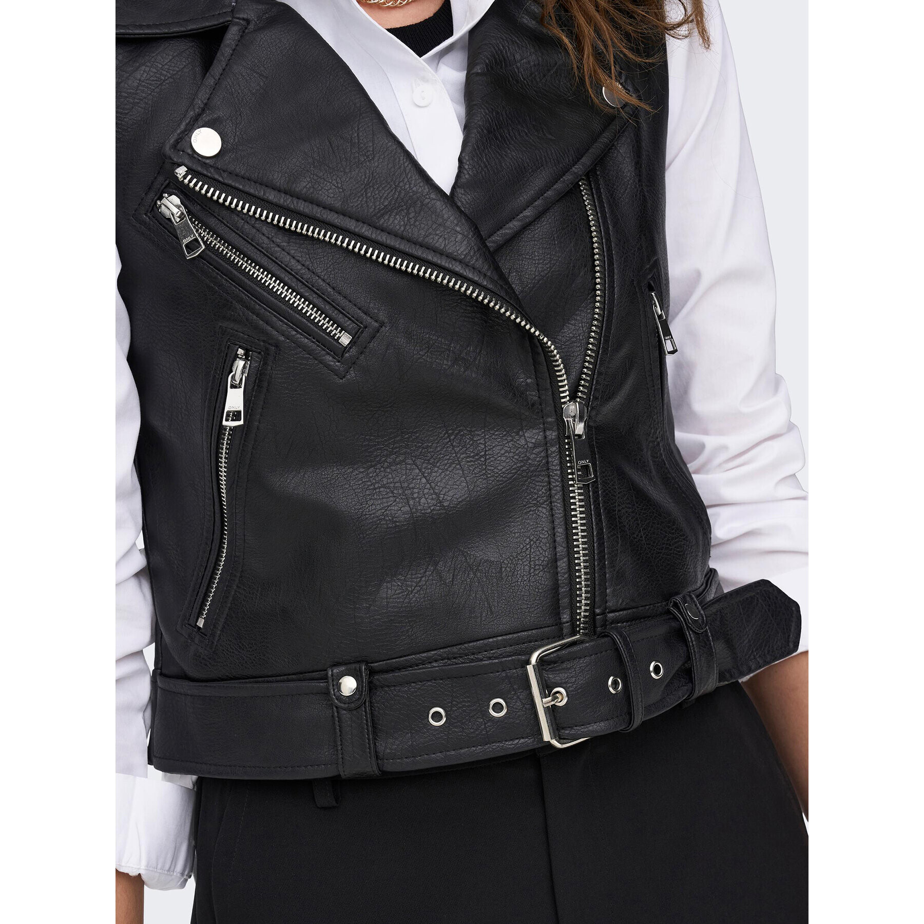 ONLY Елек Vera 15239240 Черен Regular Fit - Pepit.bg