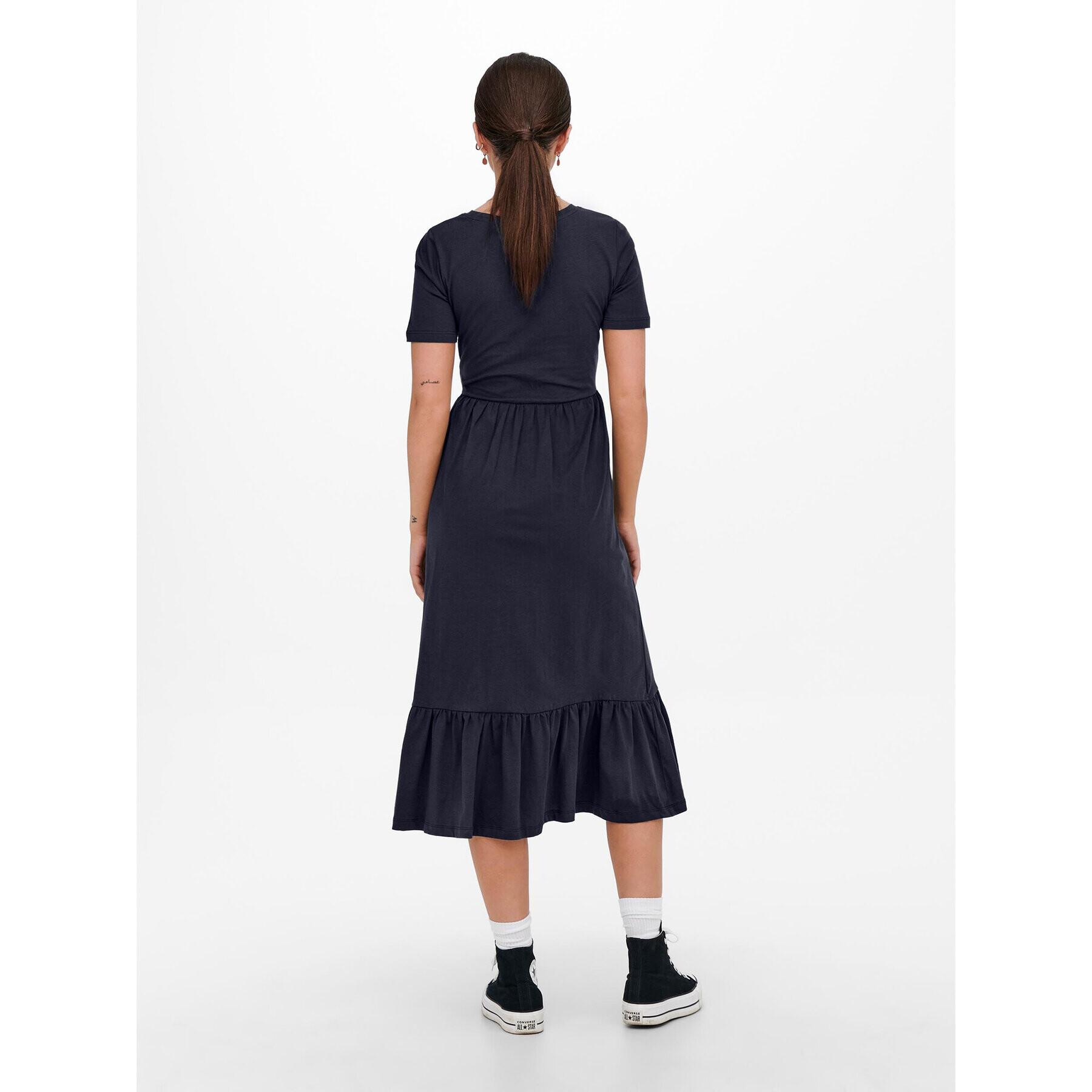 ONLY Ежедневна рокля 15252525 Тъмносин Regular Fit - Pepit.bg