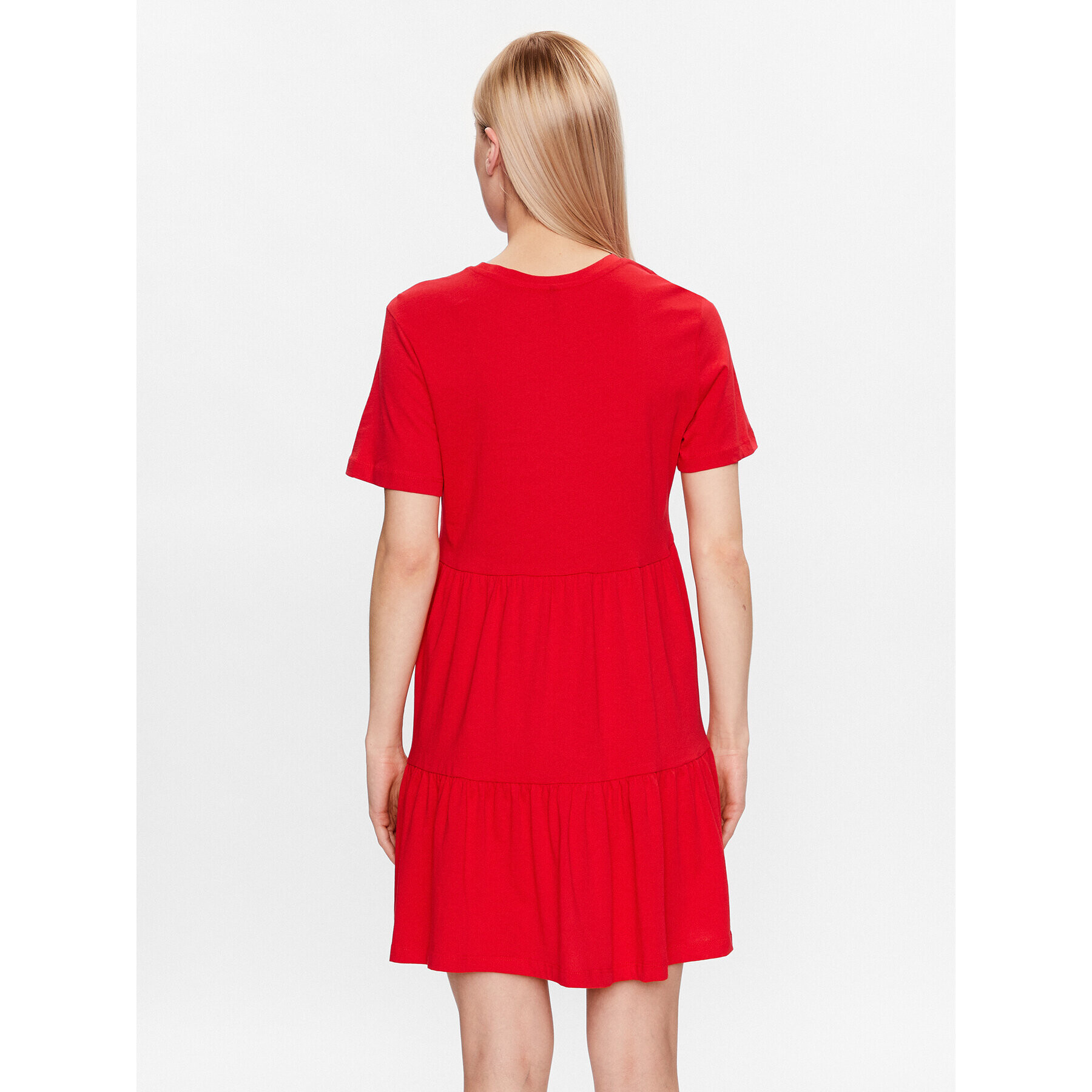 ONLY Ежедневна рокля 15286934 Червен Regular Fit - Pepit.bg