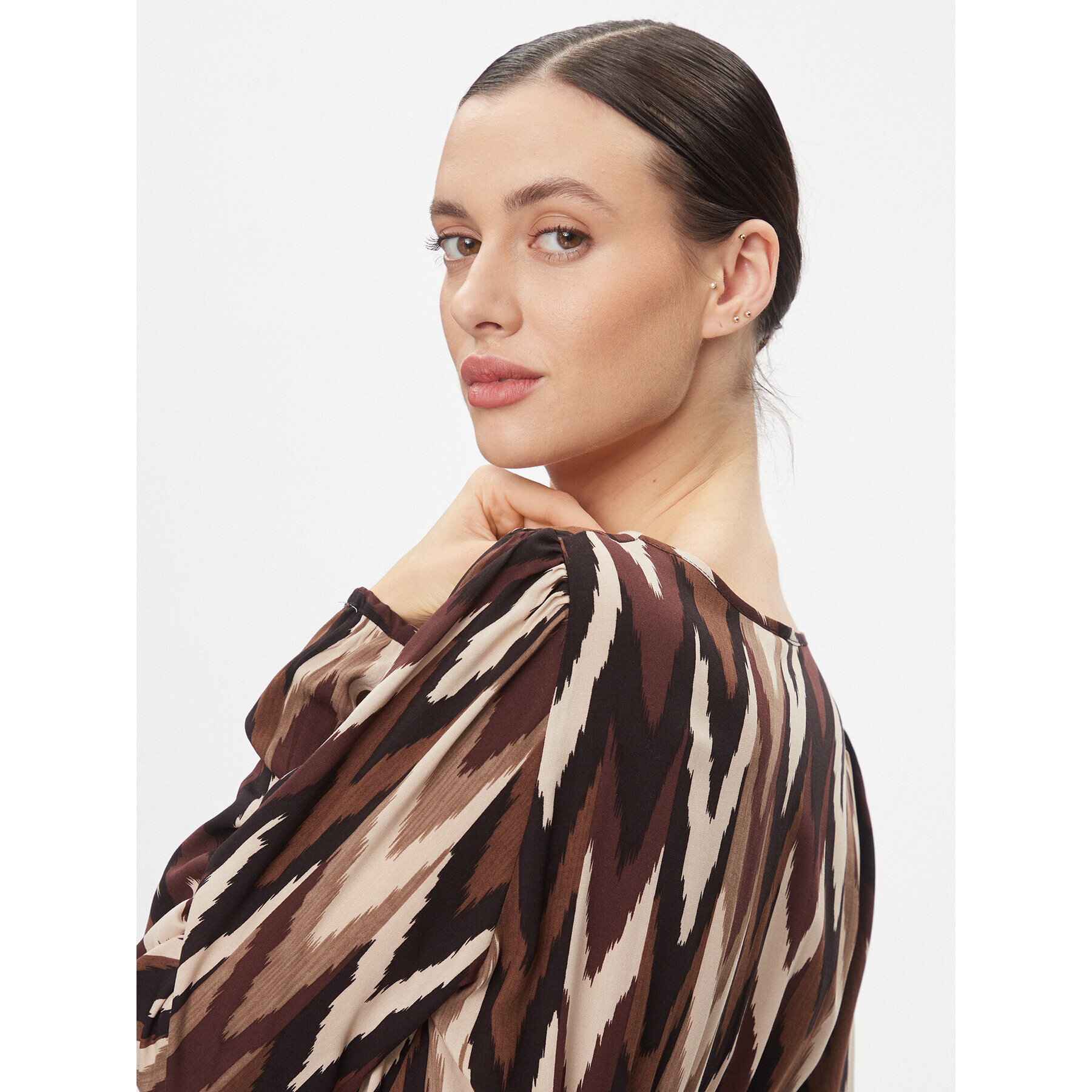 ONLY Ежедневна рокля 15306566 Кафяв Regular Fit - Pepit.bg