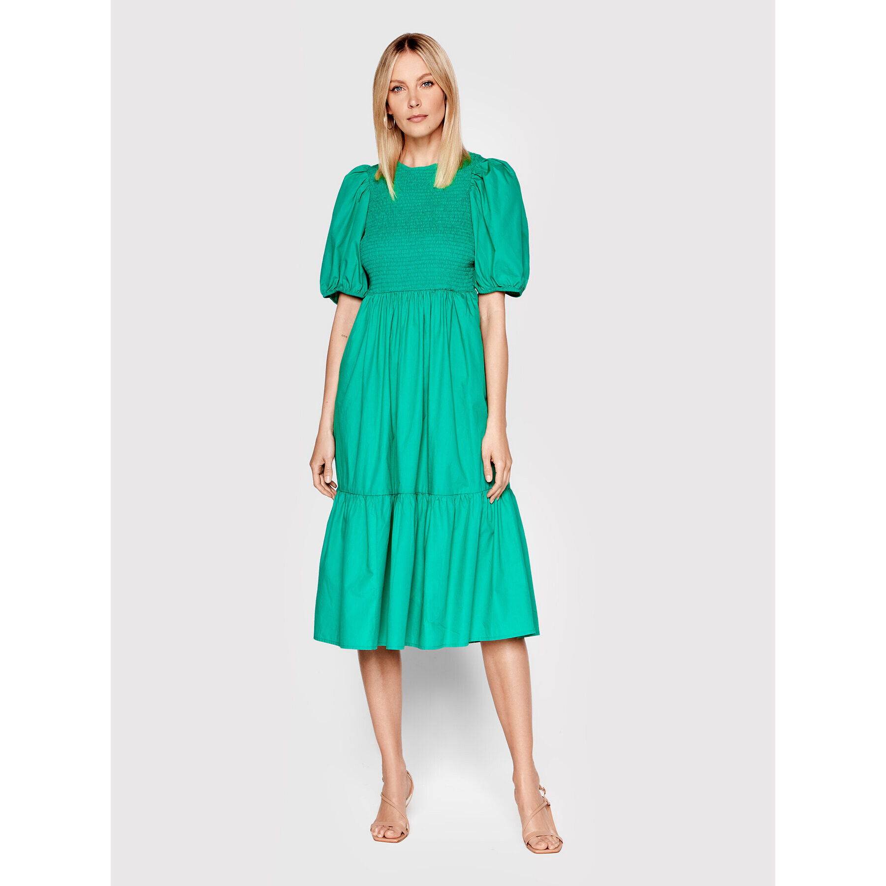 ONLY Ежедневна рокля Lesley 15256514 Зелен Regular Fit - Pepit.bg