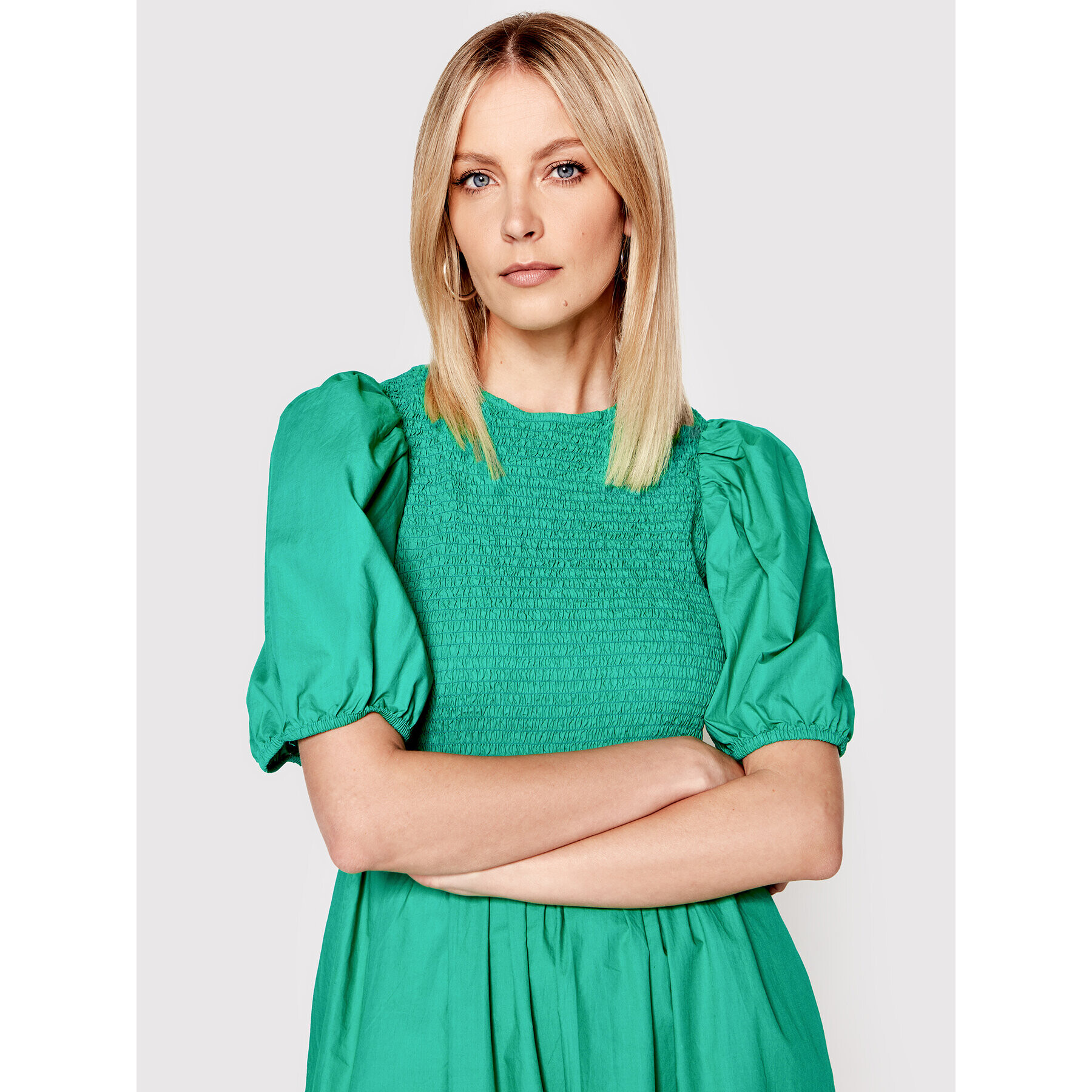 ONLY Ежедневна рокля Lesley 15256514 Зелен Regular Fit - Pepit.bg
