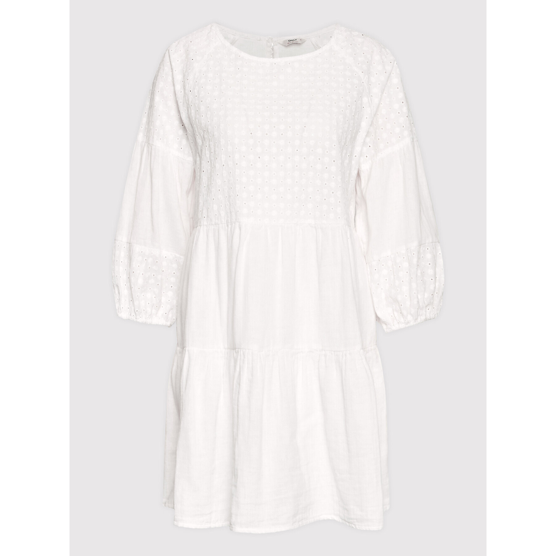 ONLY Ежедневна рокля Drue 15257500 Бял Regular Fit - Pepit.bg