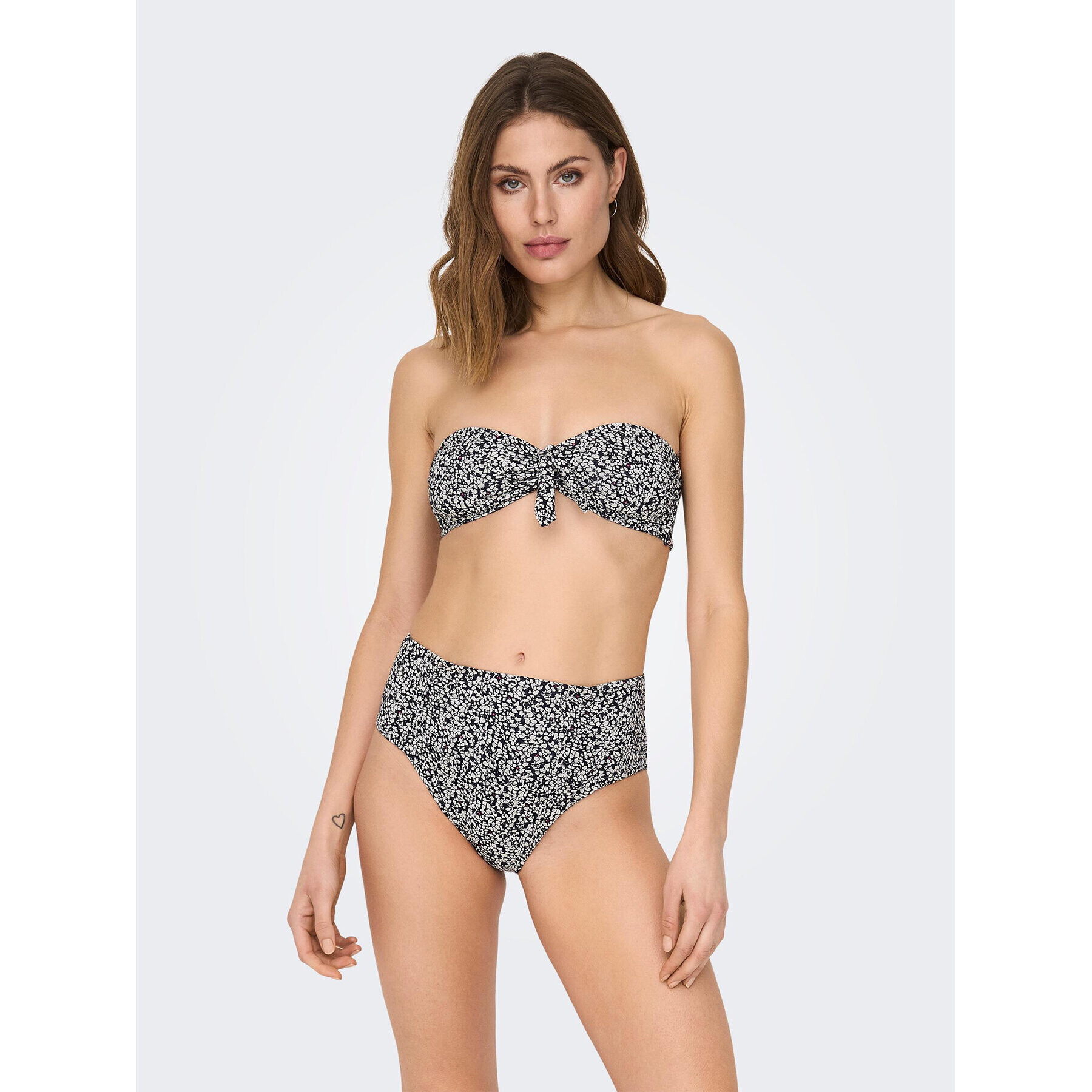 ONLY Горнище на бански Ella 15252495 Черен - Pepit.bg