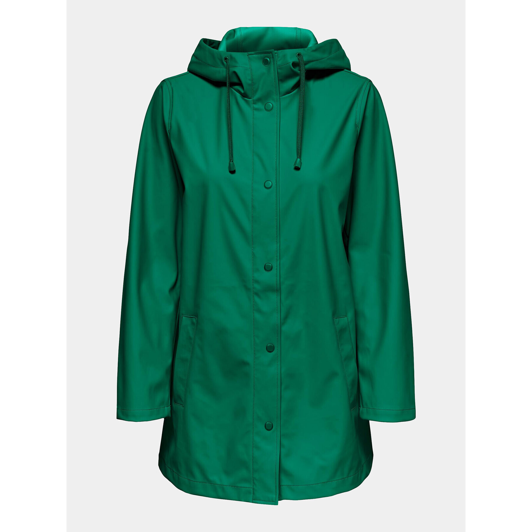 ONLY Яке за дъжд New Ellen 15304784 Зелен Regular Fit - Pepit.bg