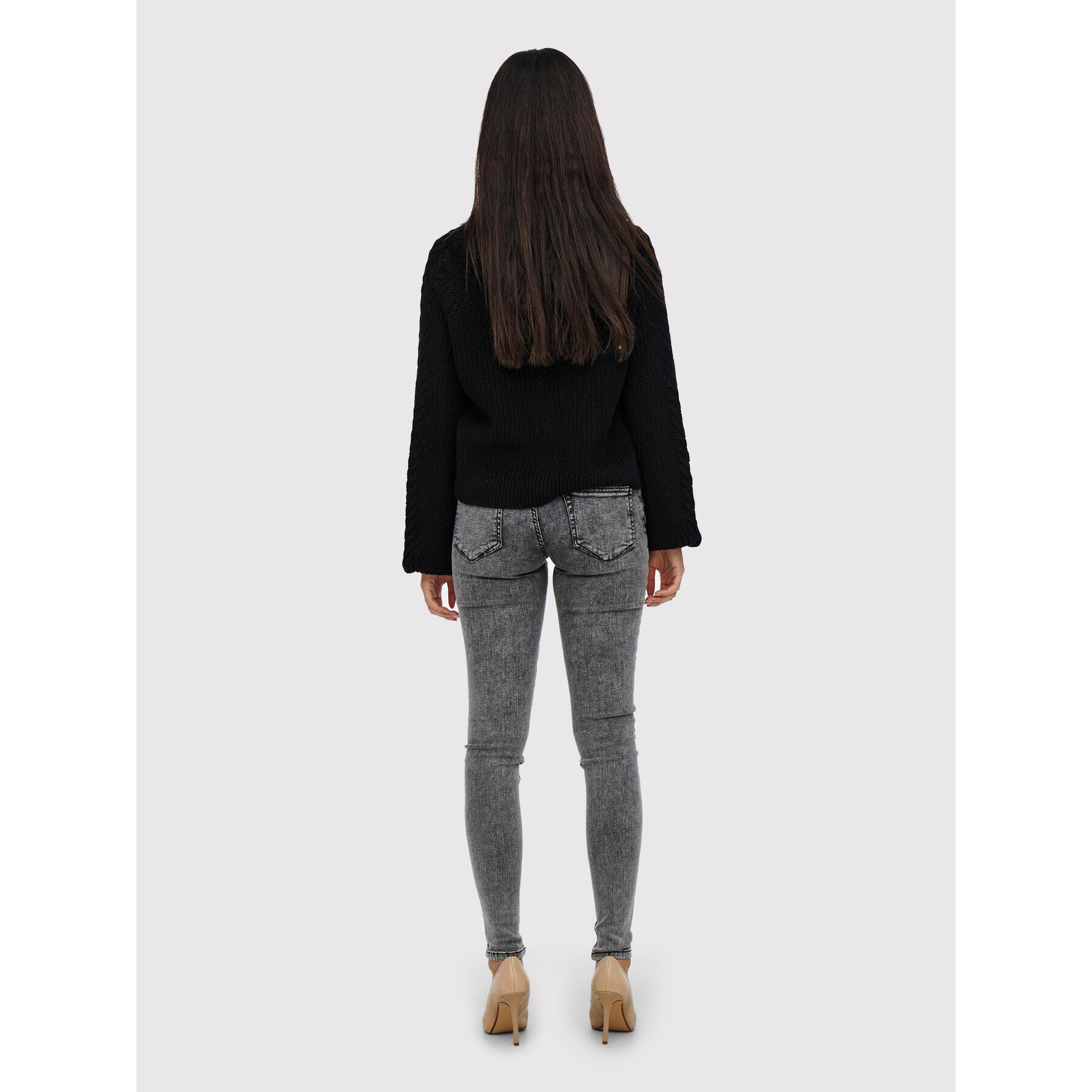ONLY Кардиган Rosie 15210622 Черен Regular Fit - Pepit.bg