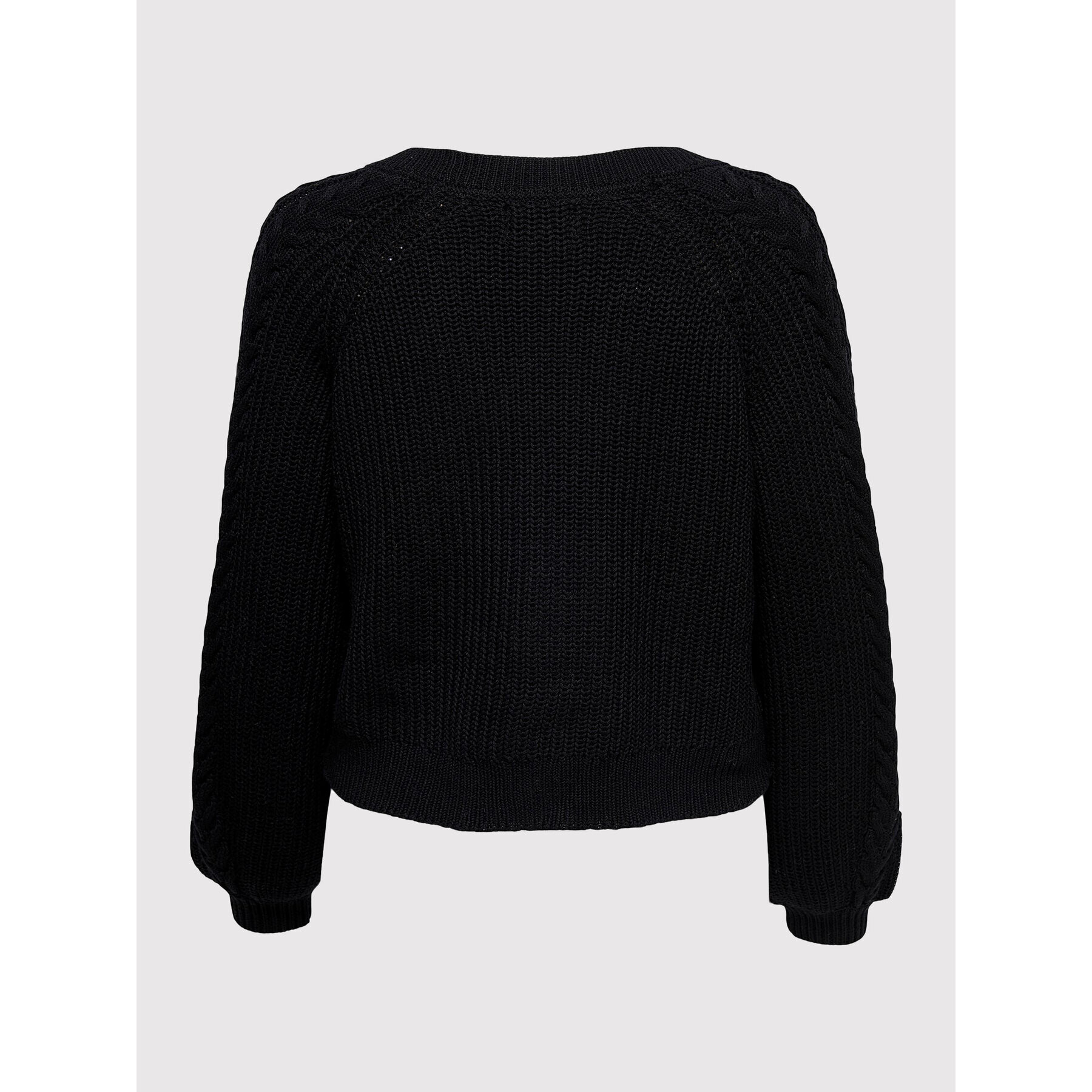 ONLY Кардиган Rosie 15210622 Черен Regular Fit - Pepit.bg
