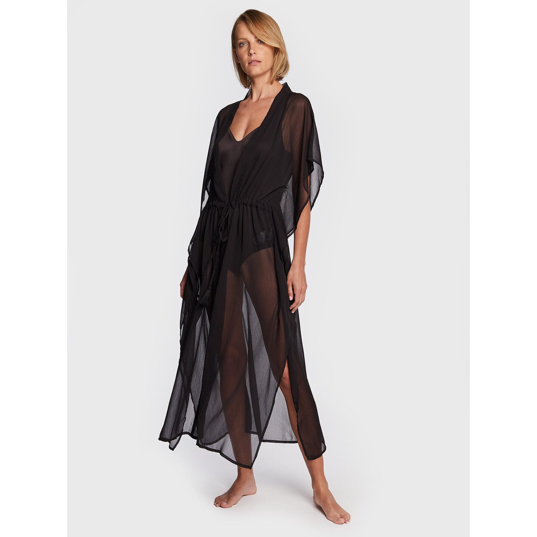 ONLY Кимоно Madam 15218756 Черен Regular Fit - Pepit.bg