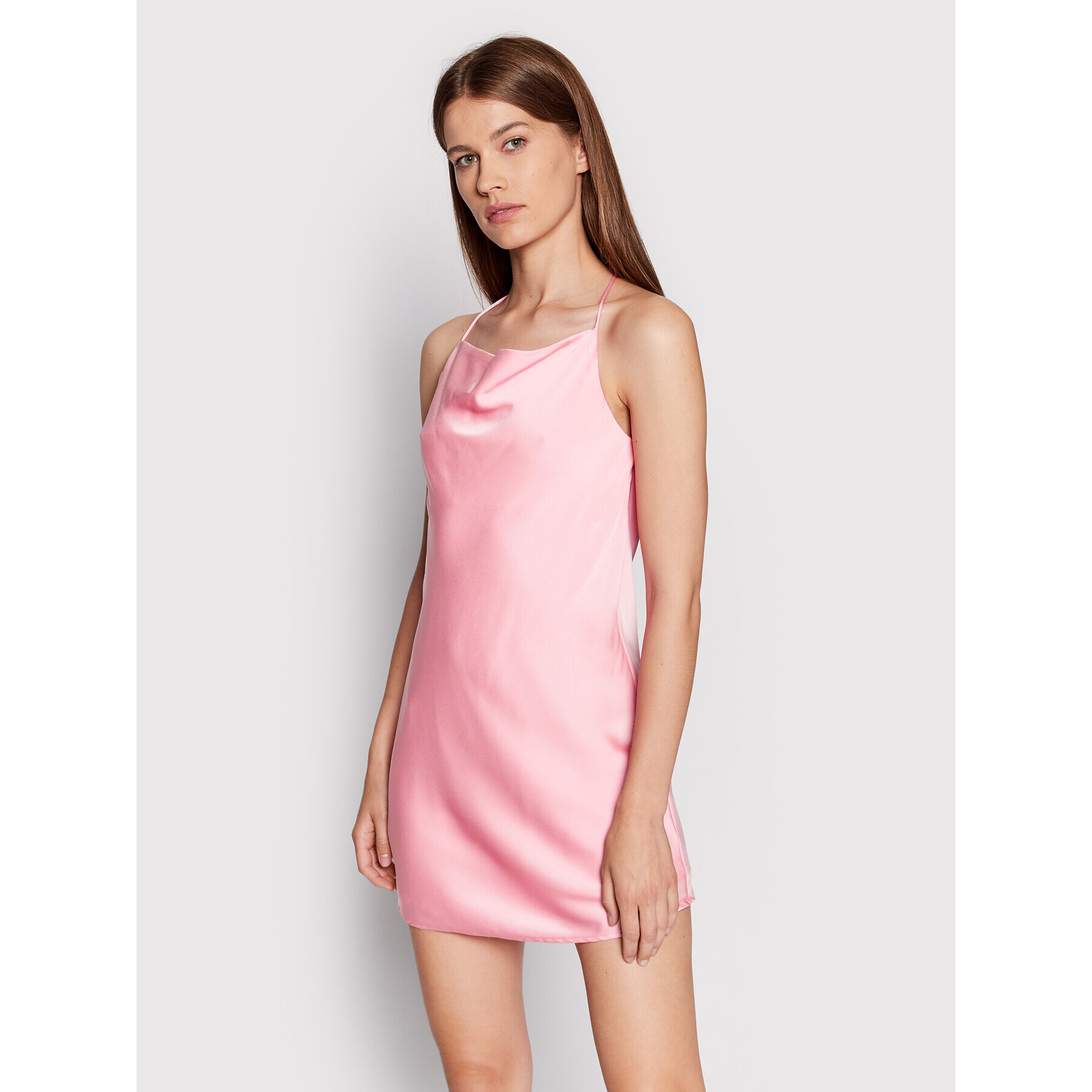 ONLY Коктейлна рокля Primrose 15260129 Розов Regular Fit - Pepit.bg