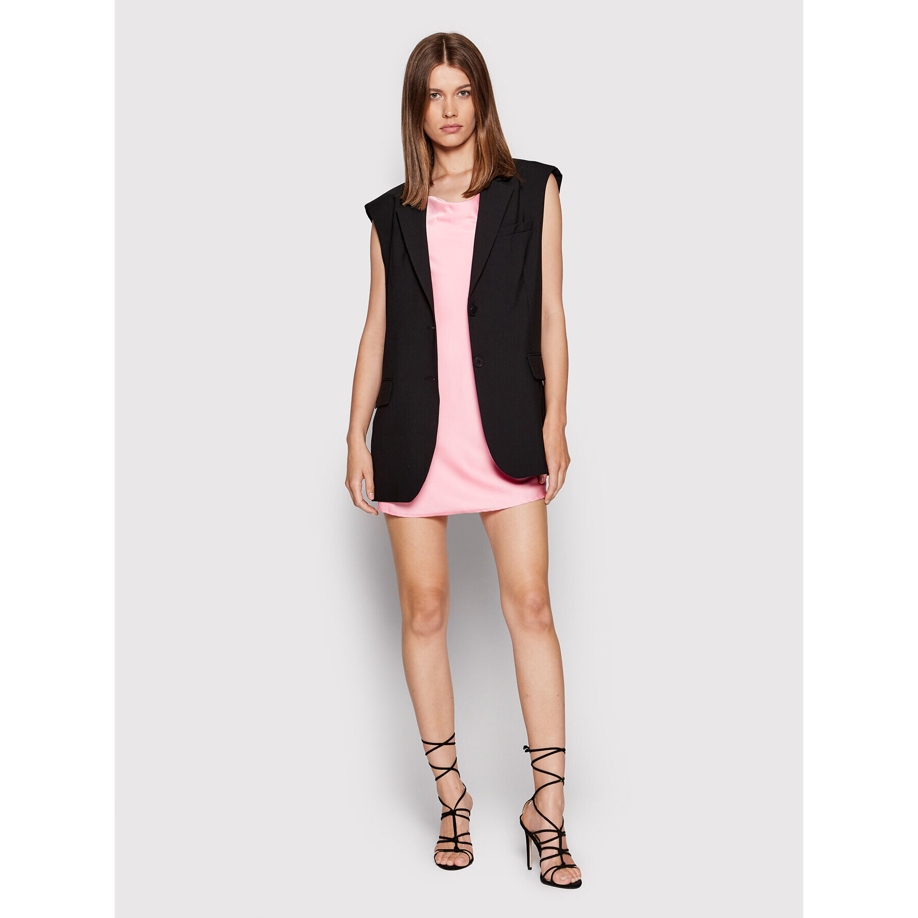 ONLY Коктейлна рокля Primrose 15260129 Розов Regular Fit - Pepit.bg