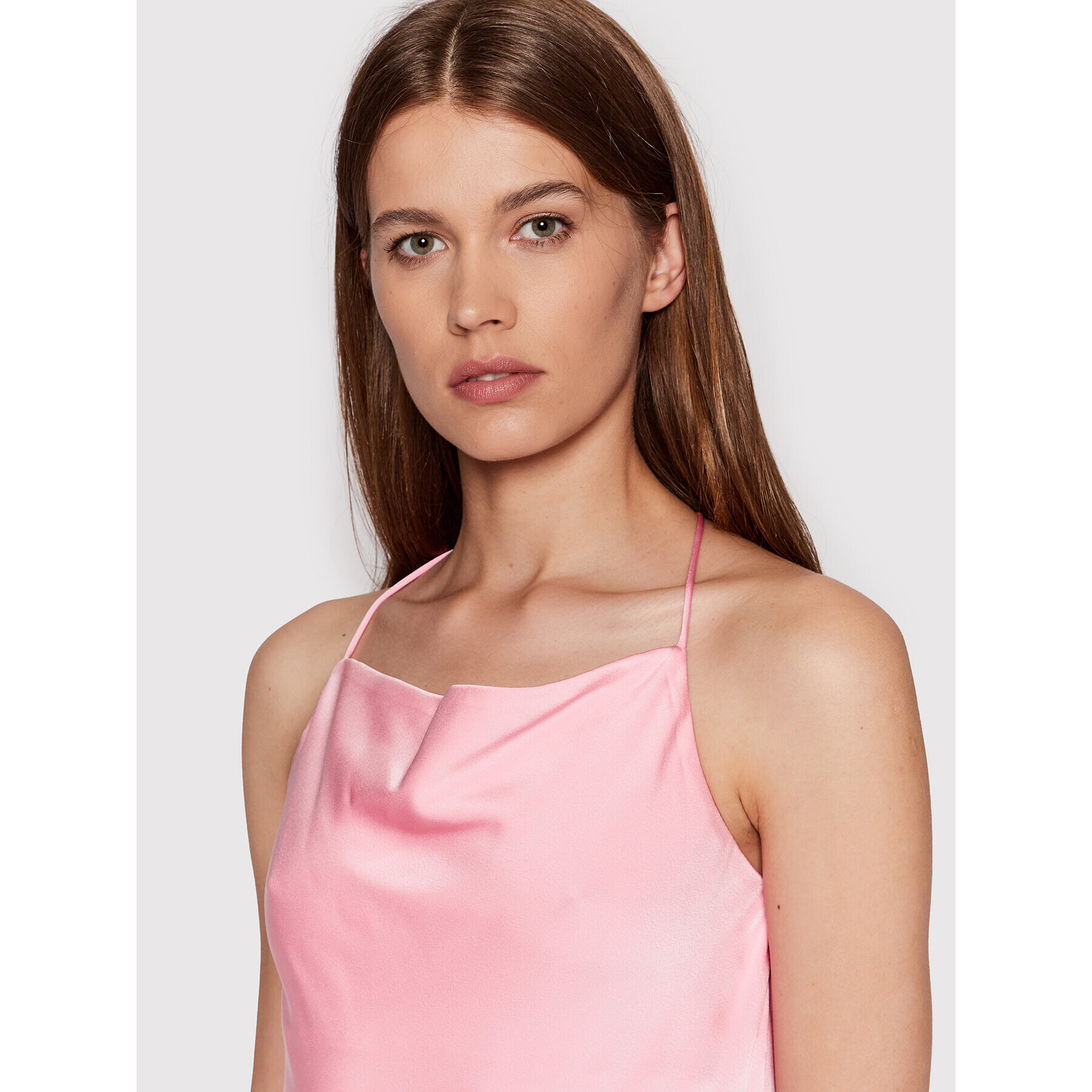 ONLY Коктейлна рокля Primrose 15260129 Розов Regular Fit - Pepit.bg