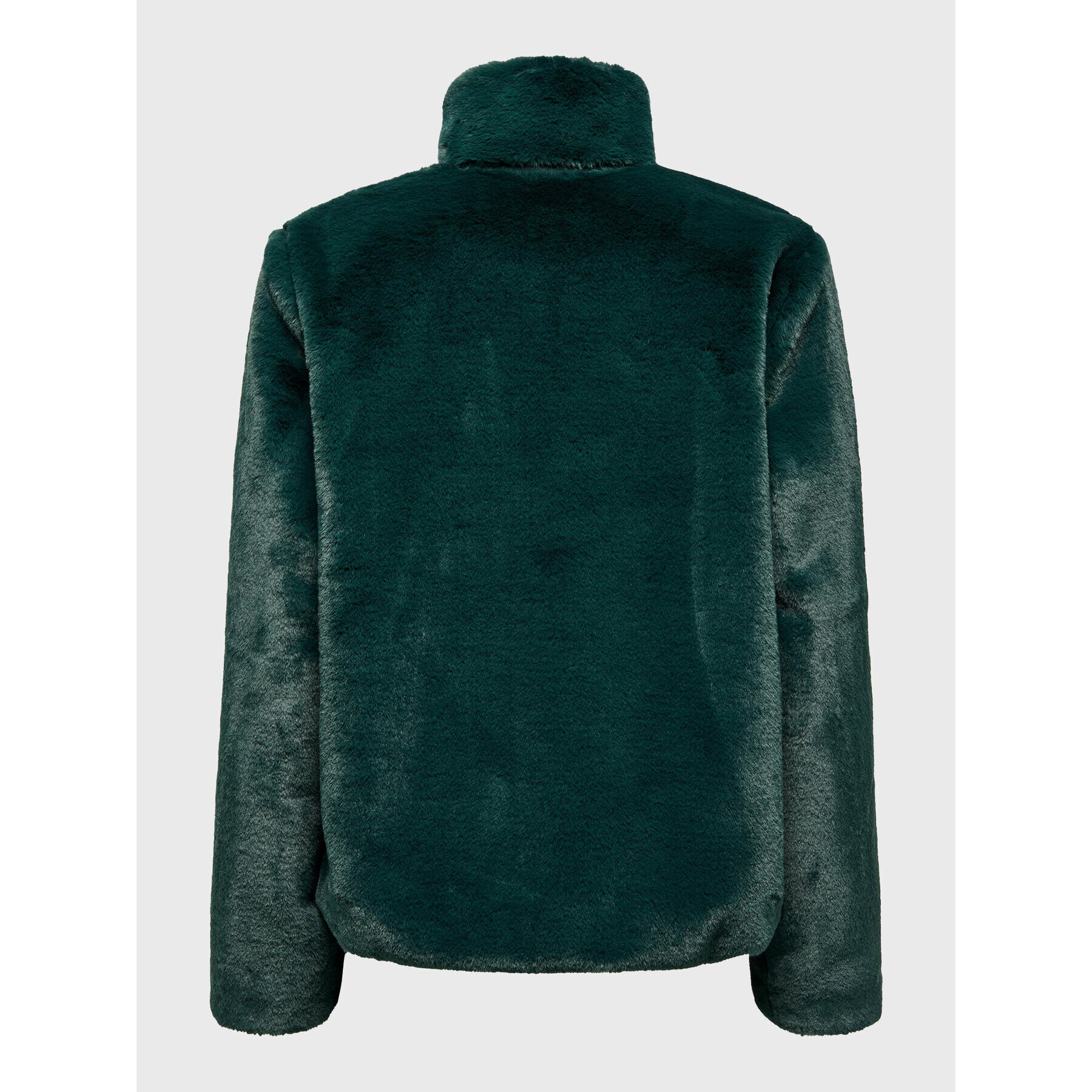 ONLY Кожено палто Vida 15160013 Зелен Regular Fit - Pepit.bg