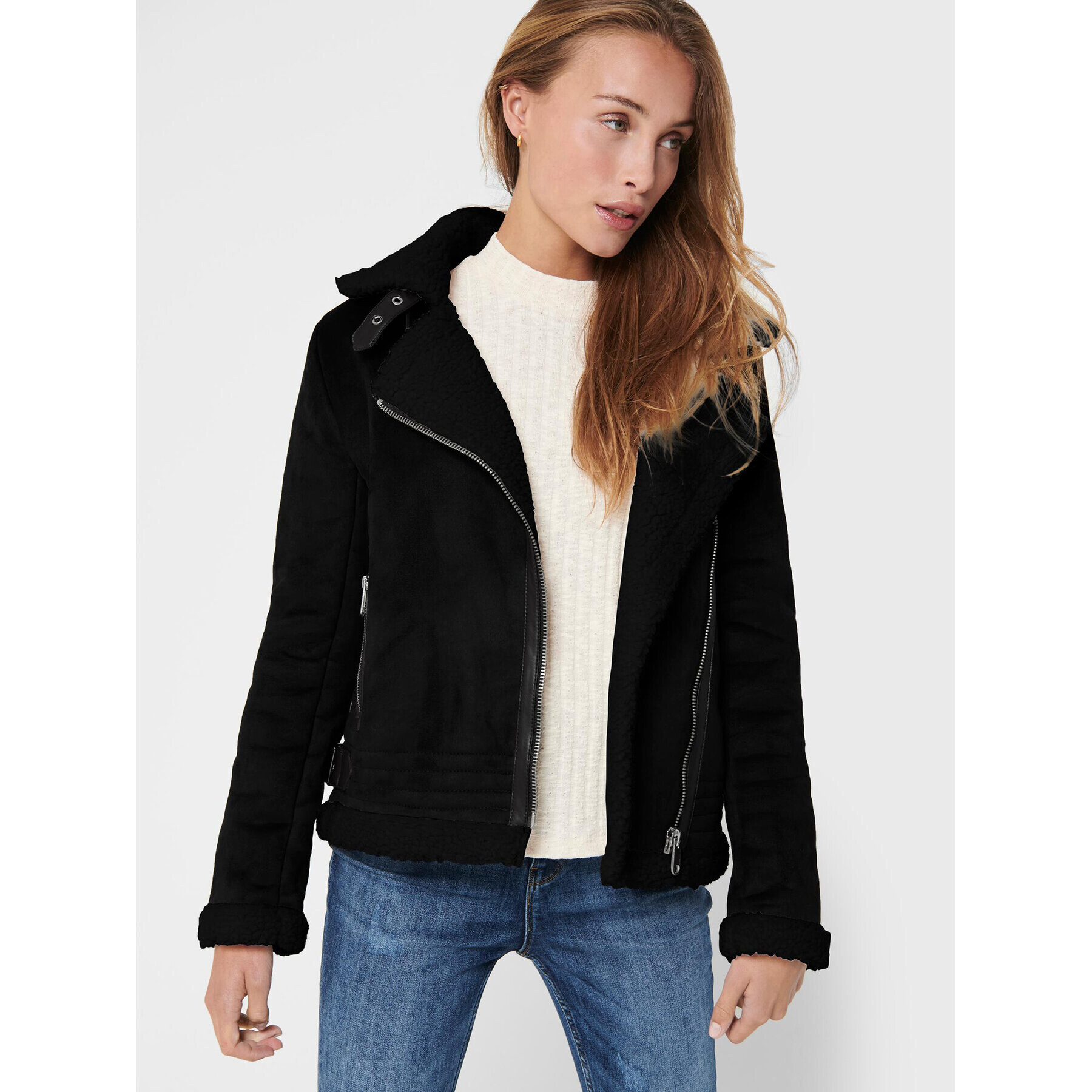 ONLY Кожух Diana 15205618 Черен Regular Fit - Pepit.bg