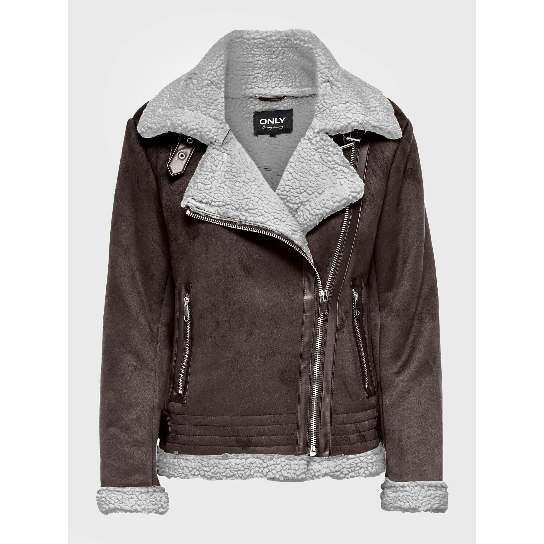 ONLY Кожух Diana 15205618 Кафяв Regular Fit - Pepit.bg