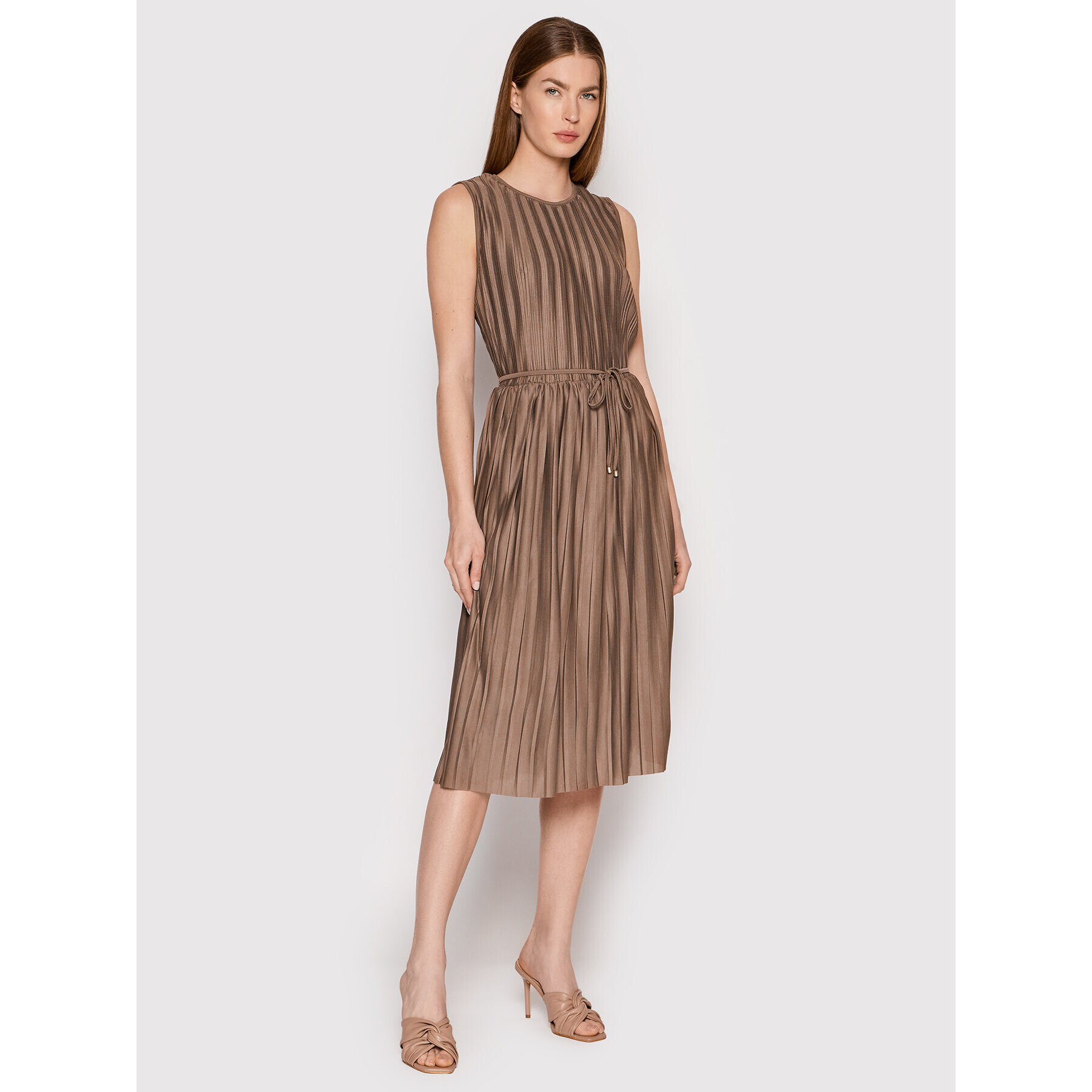 ONLY Лятна рокля Elema 15201887 Кафяв Regular Fit - Pepit.bg