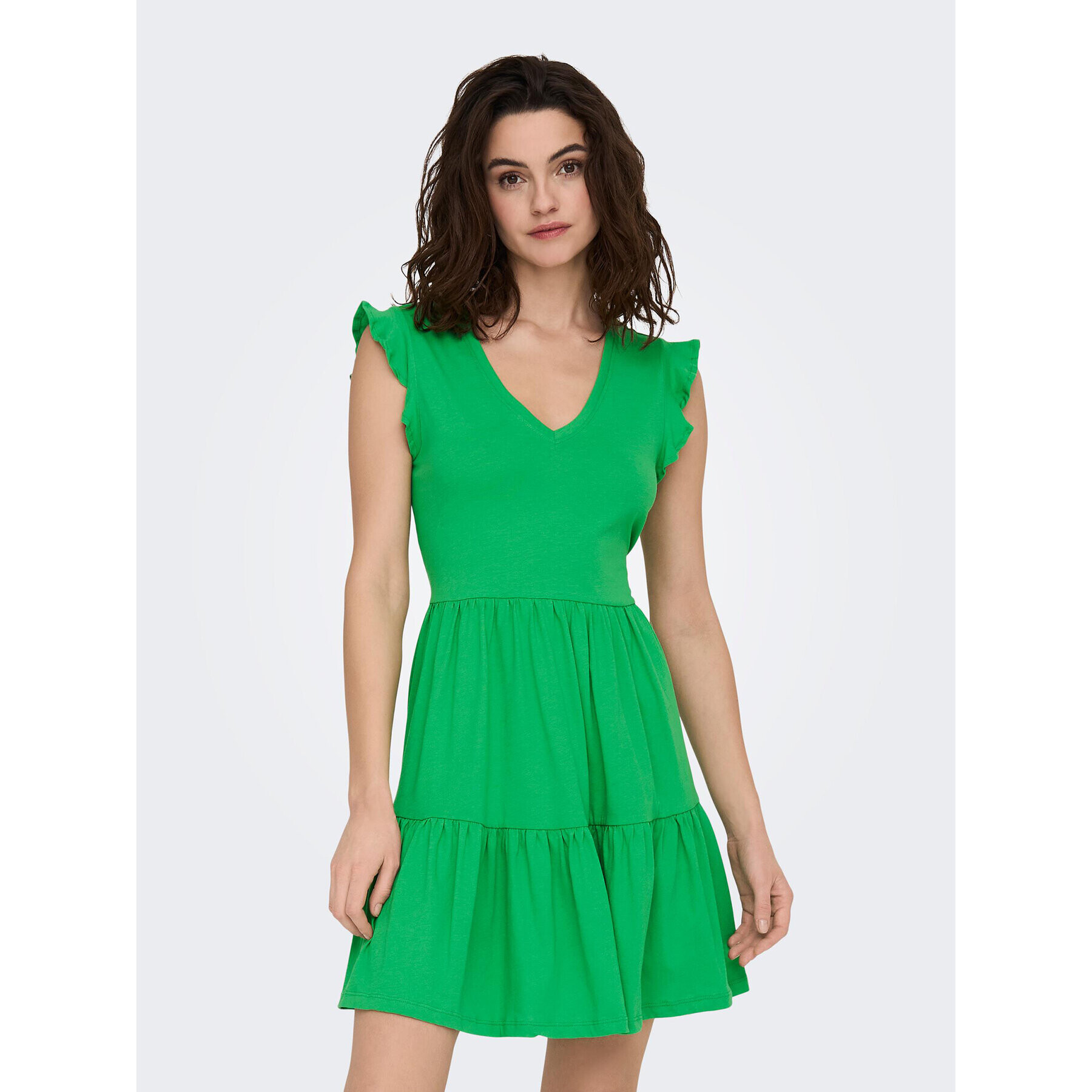 ONLY Лятна рокля May 15226992 Зелен Regular Fit - Pepit.bg