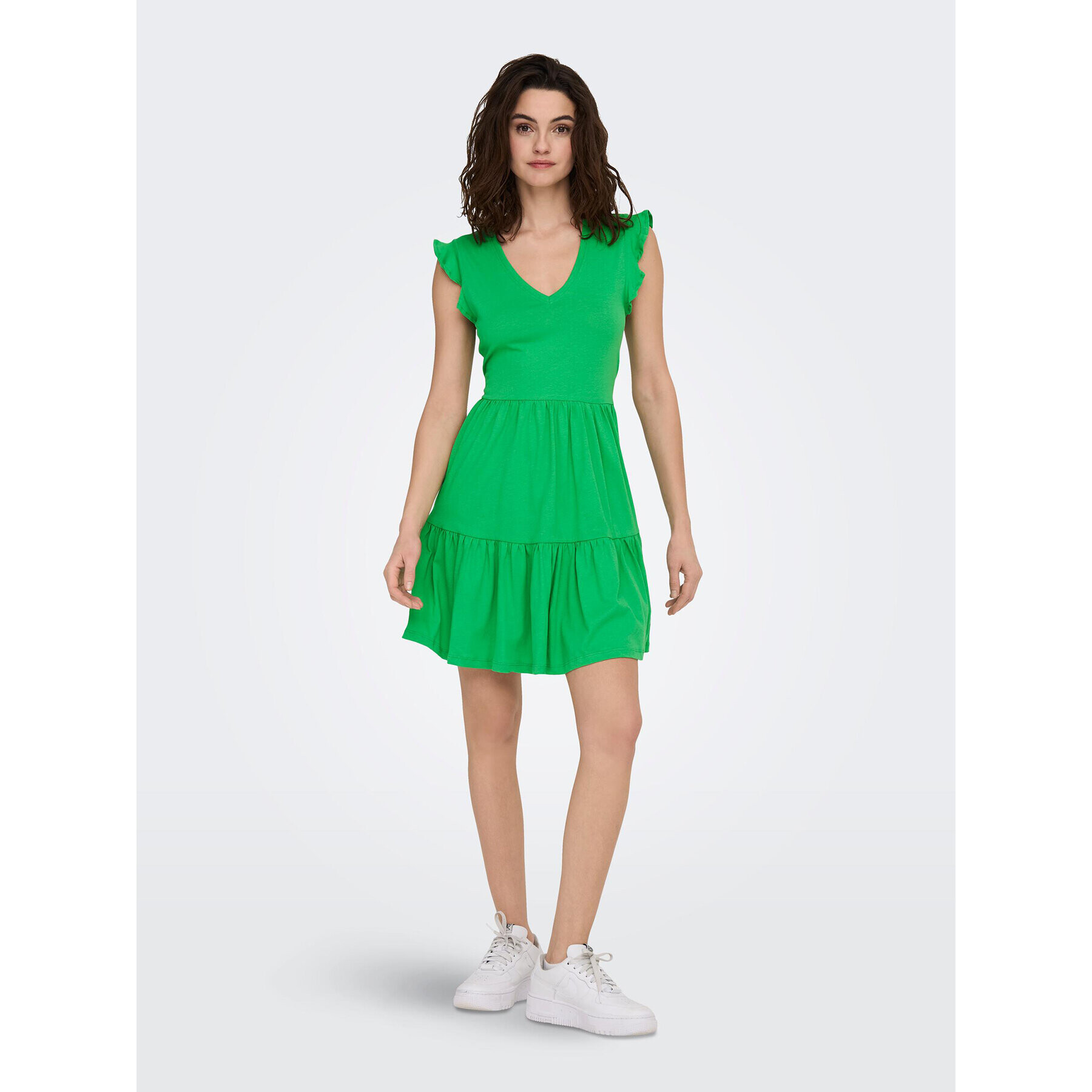 ONLY Лятна рокля May 15226992 Зелен Regular Fit - Pepit.bg