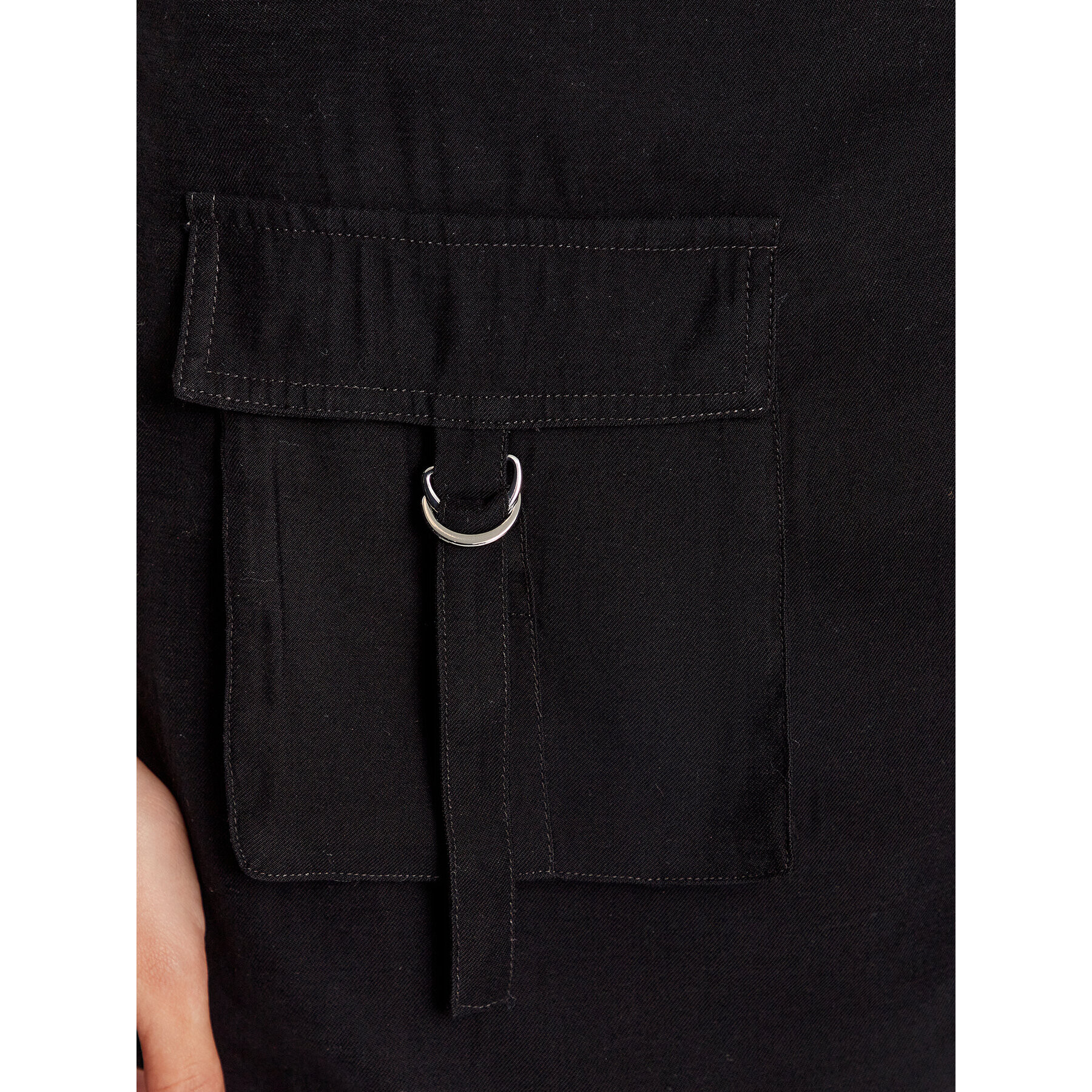 ONLY Мини пола 15295560 Черен Regular Fit - Pepit.bg