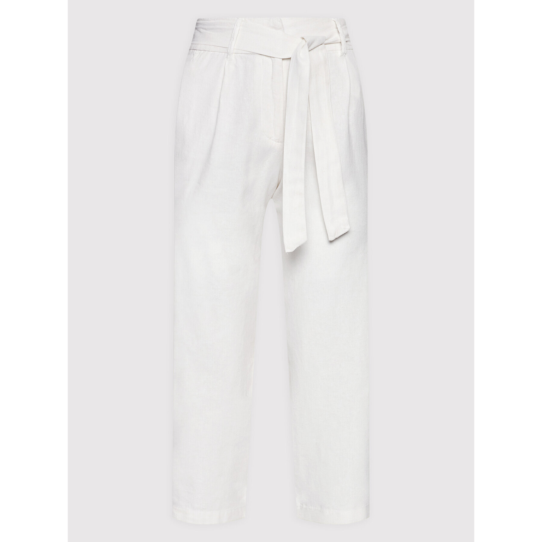 ONLY Панталони тип кюлоти Caro 15255128 Бял Relaxed Fit - Pepit.bg