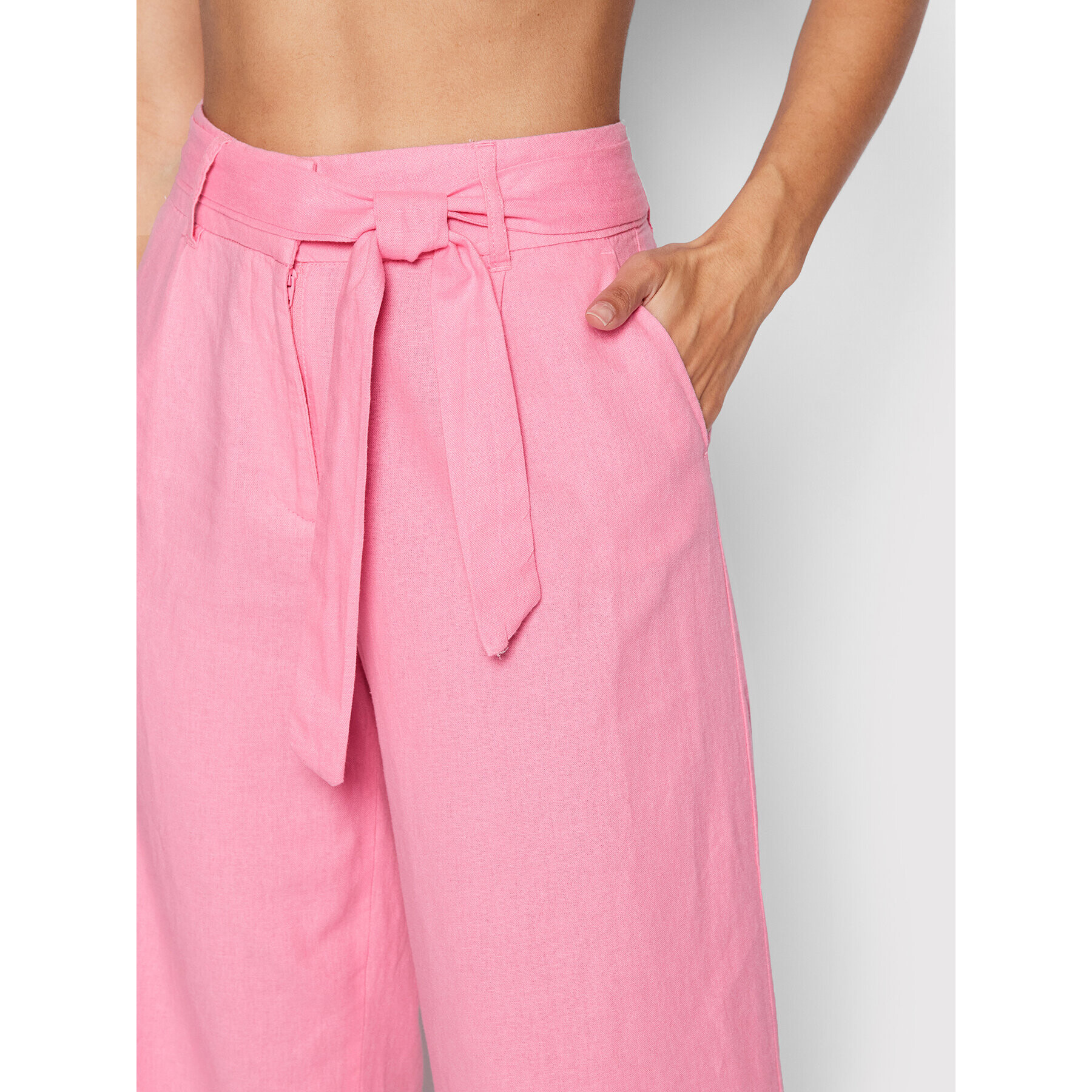 ONLY Панталони тип кюлоти Caro 15255128 Розов Regular Fit - Pepit.bg