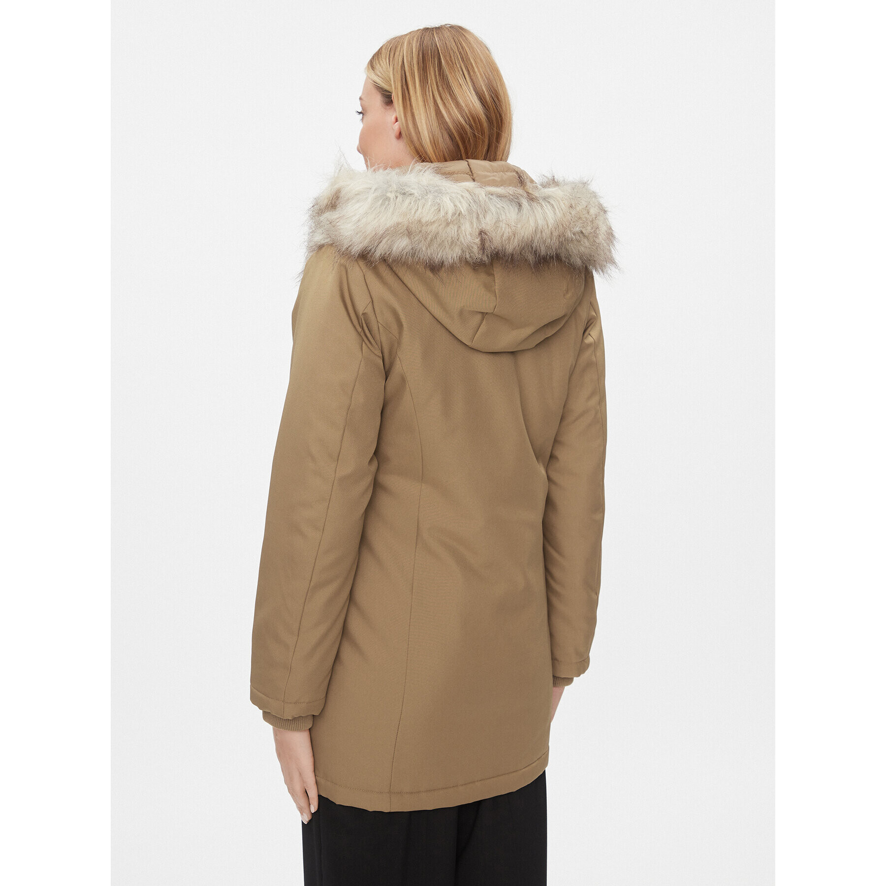 ONLY Парка 15300633 Кафяв Regular Fit - Pepit.bg