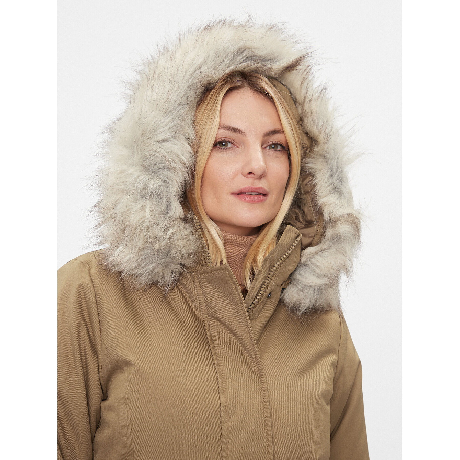 ONLY Парка 15300633 Кафяв Regular Fit - Pepit.bg