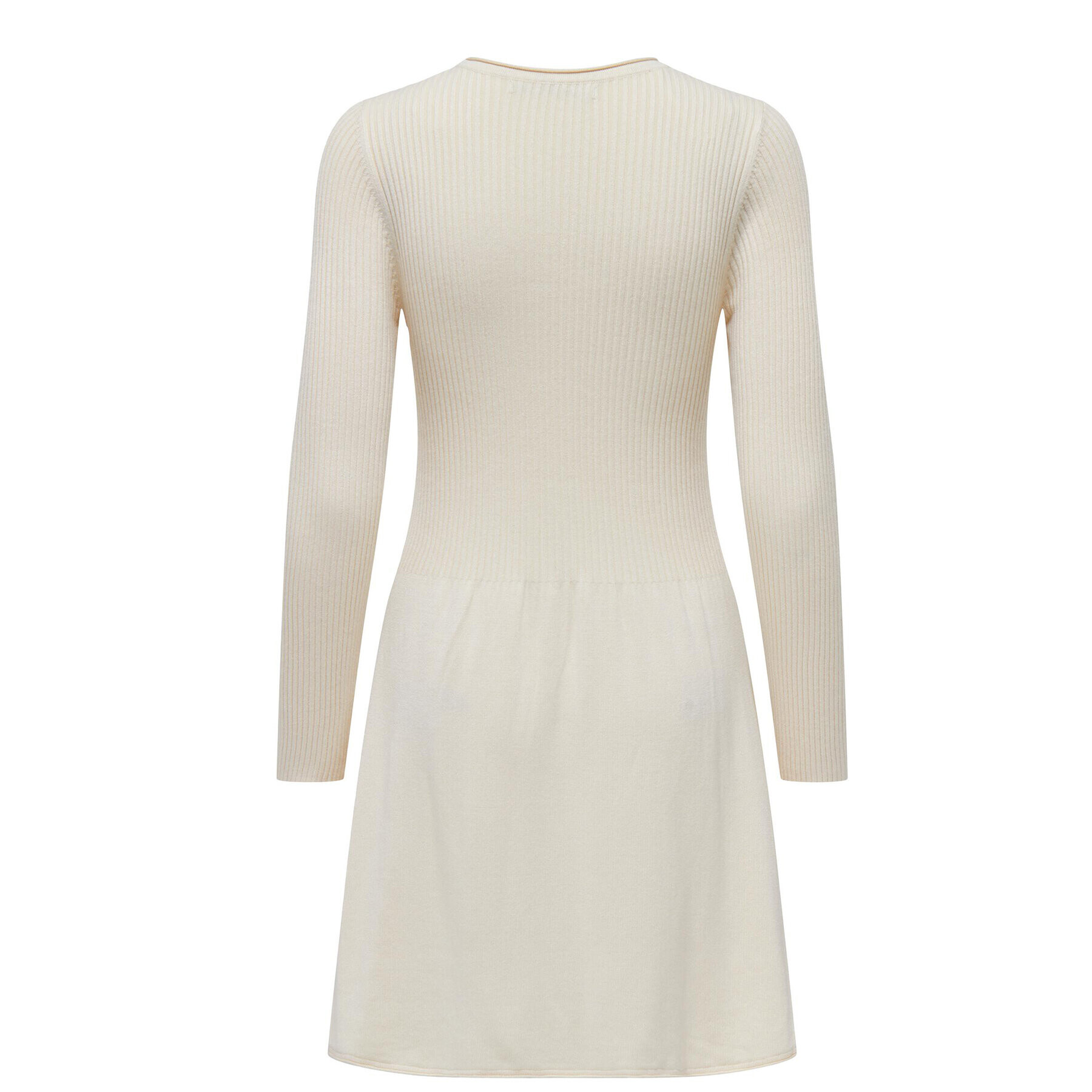 ONLY Плетена рокля 15185761 Екрю Regular Fit - Pepit.bg