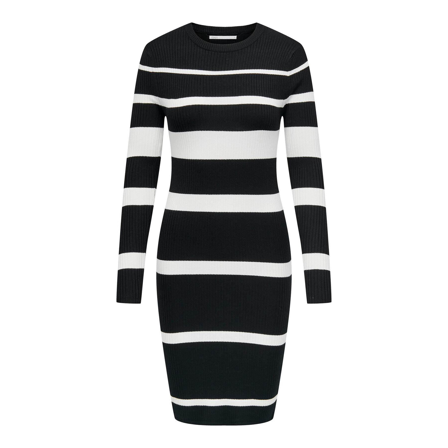ONLY Плетена рокля 15300339 Черен Slim Fit - Pepit.bg