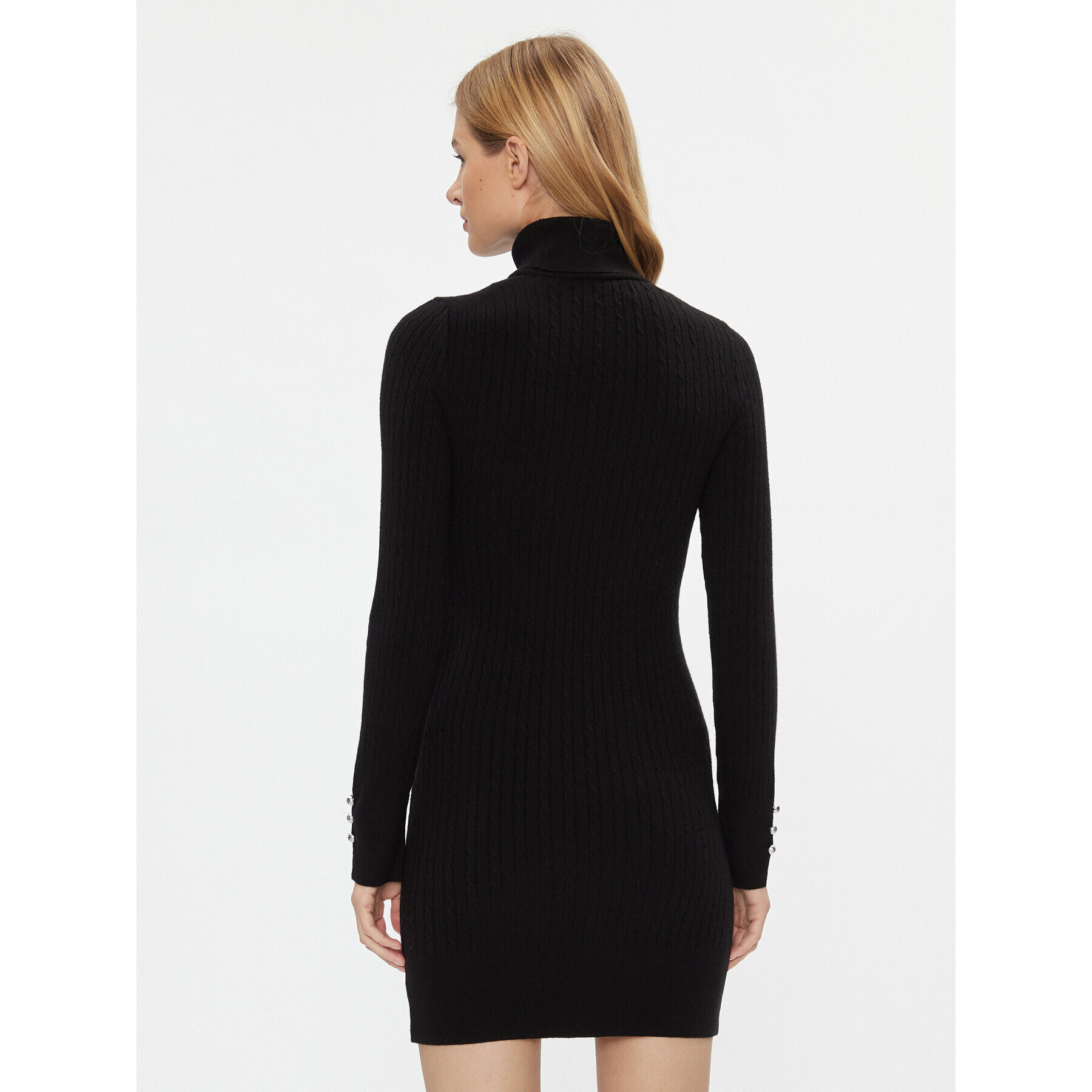 ONLY Плетена рокля 15307641 Черен Slim Fit - Pepit.bg