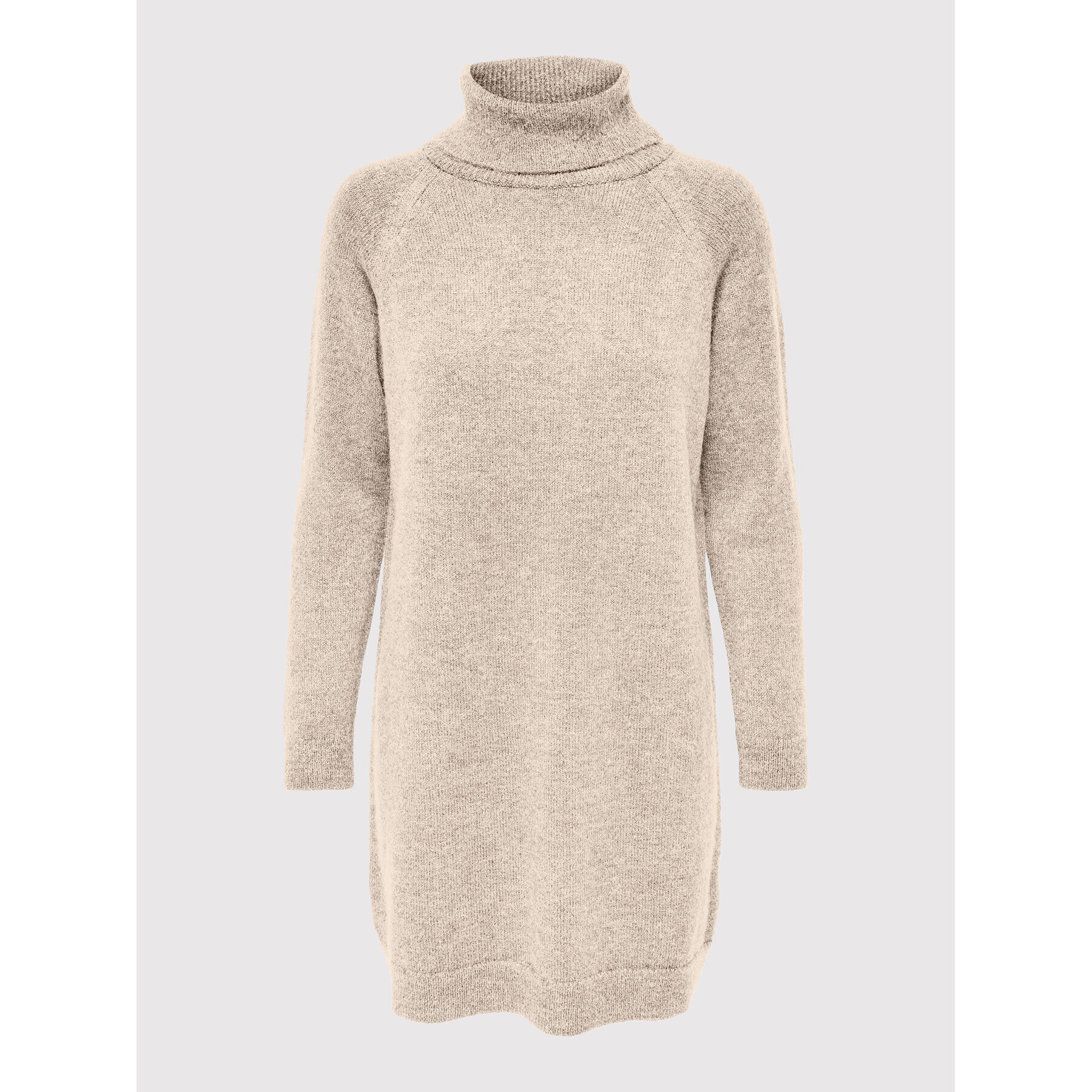 ONLY Плетена рокля Jada 15274962 Бежов Relaxed Fit - Pepit.bg