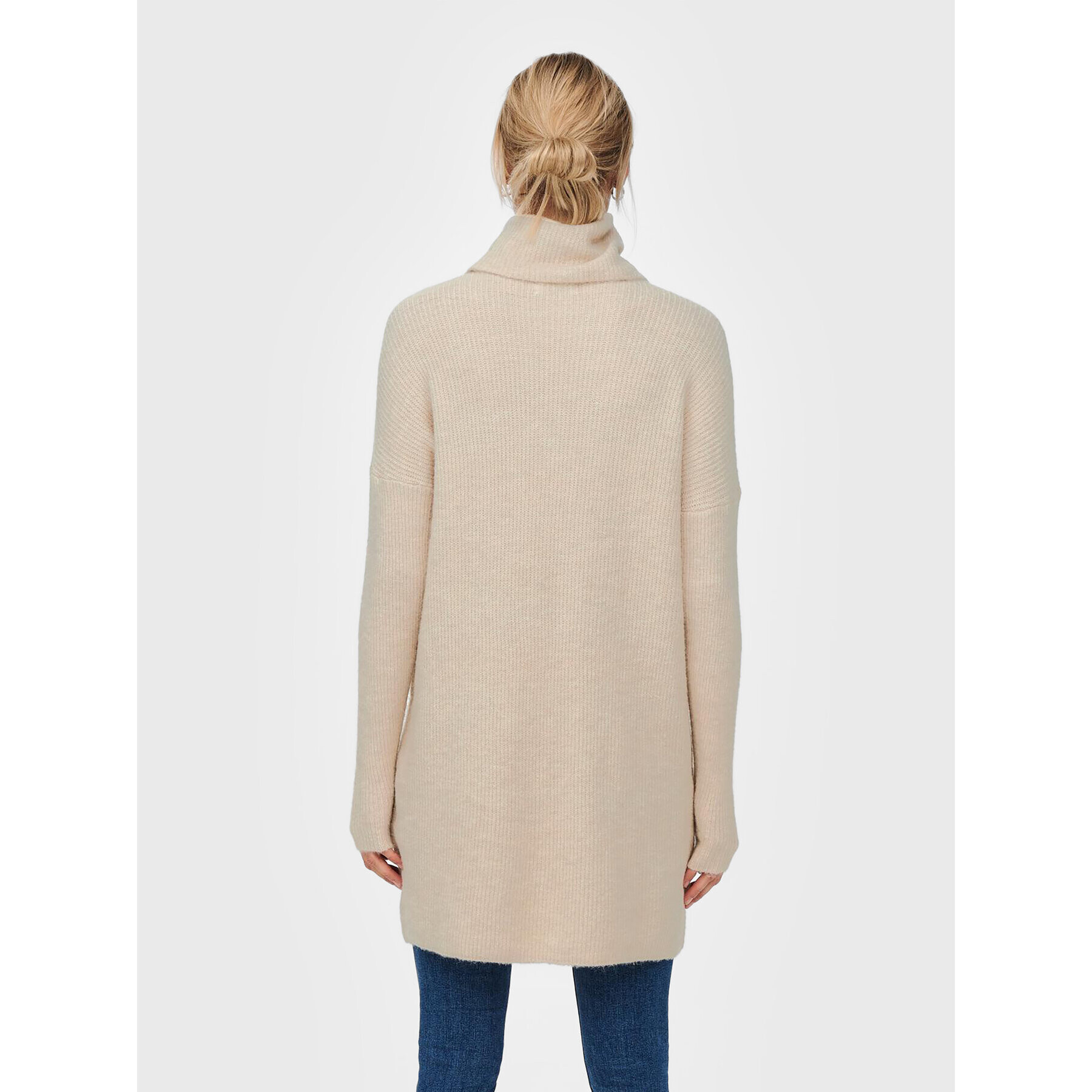 ONLY Плетена рокля Jana 15140166 Бежов Regular Fit - Pepit.bg