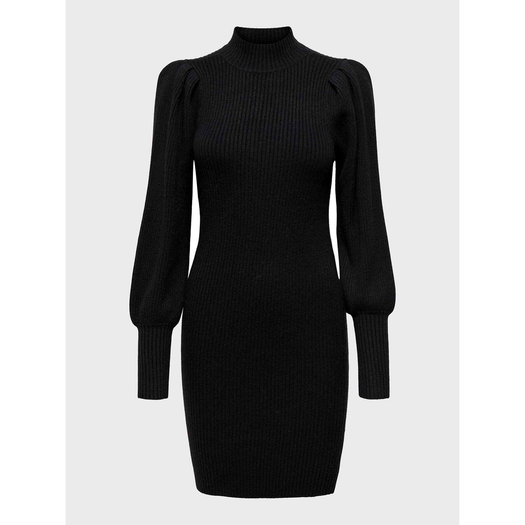ONLY Плетена рокля Katia 15232502 Черен Regular Fit - Pepit.bg