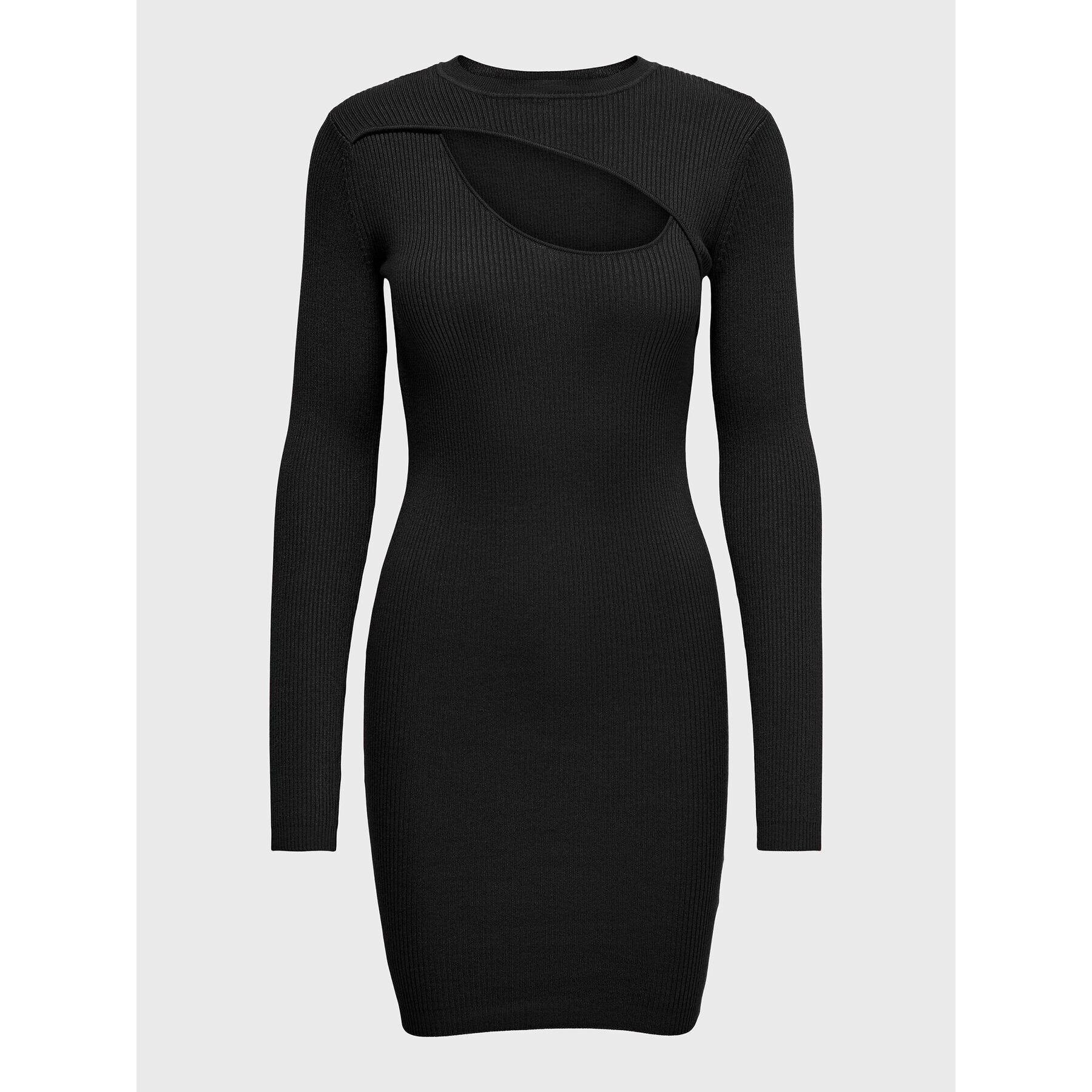 ONLY Плетена рокля Liza 15267964 Черен Slim Fit - Pepit.bg