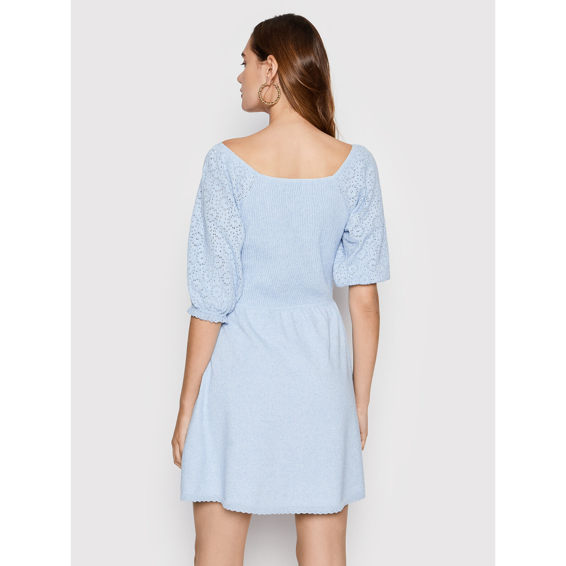 ONLY Плетена рокля Priscilla 15255613 Син Regular Fit - Pepit.bg