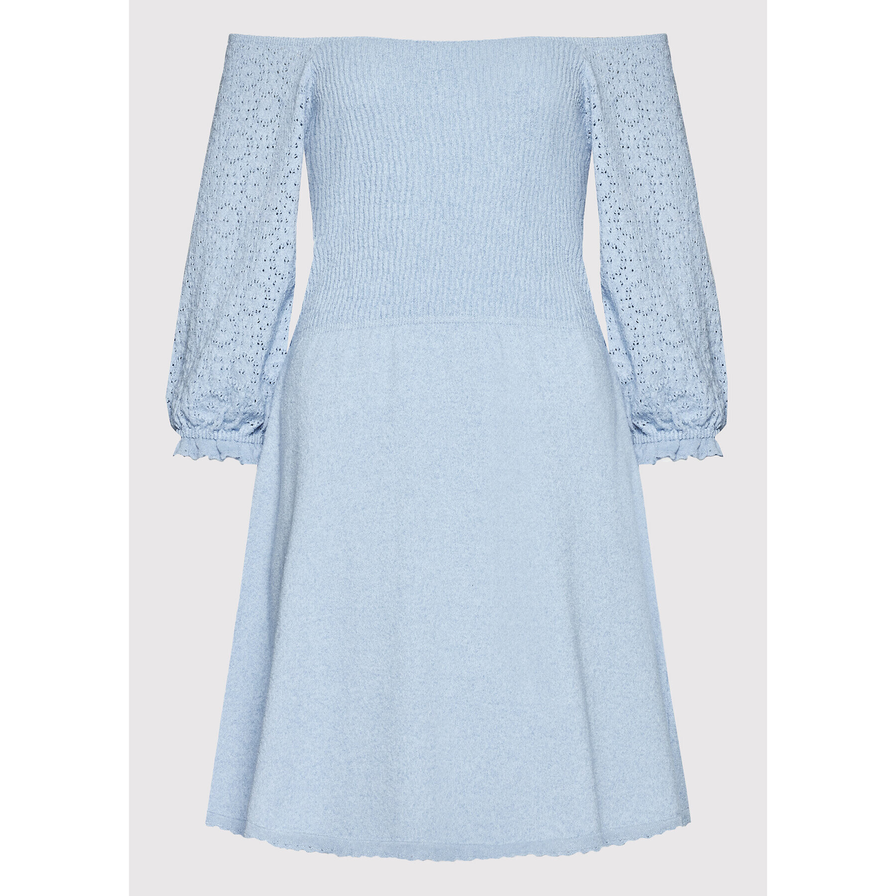 ONLY Плетена рокля Priscilla 15255613 Син Regular Fit - Pepit.bg