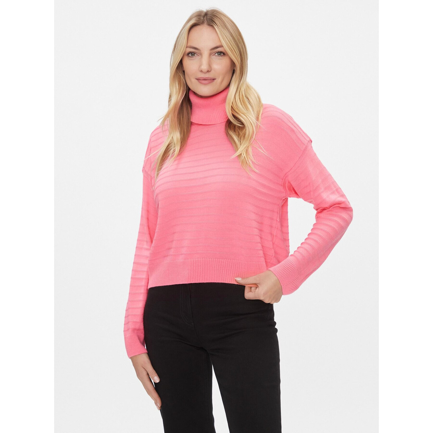 ONLY Поло 15294524 Розов Regular Fit - Pepit.bg