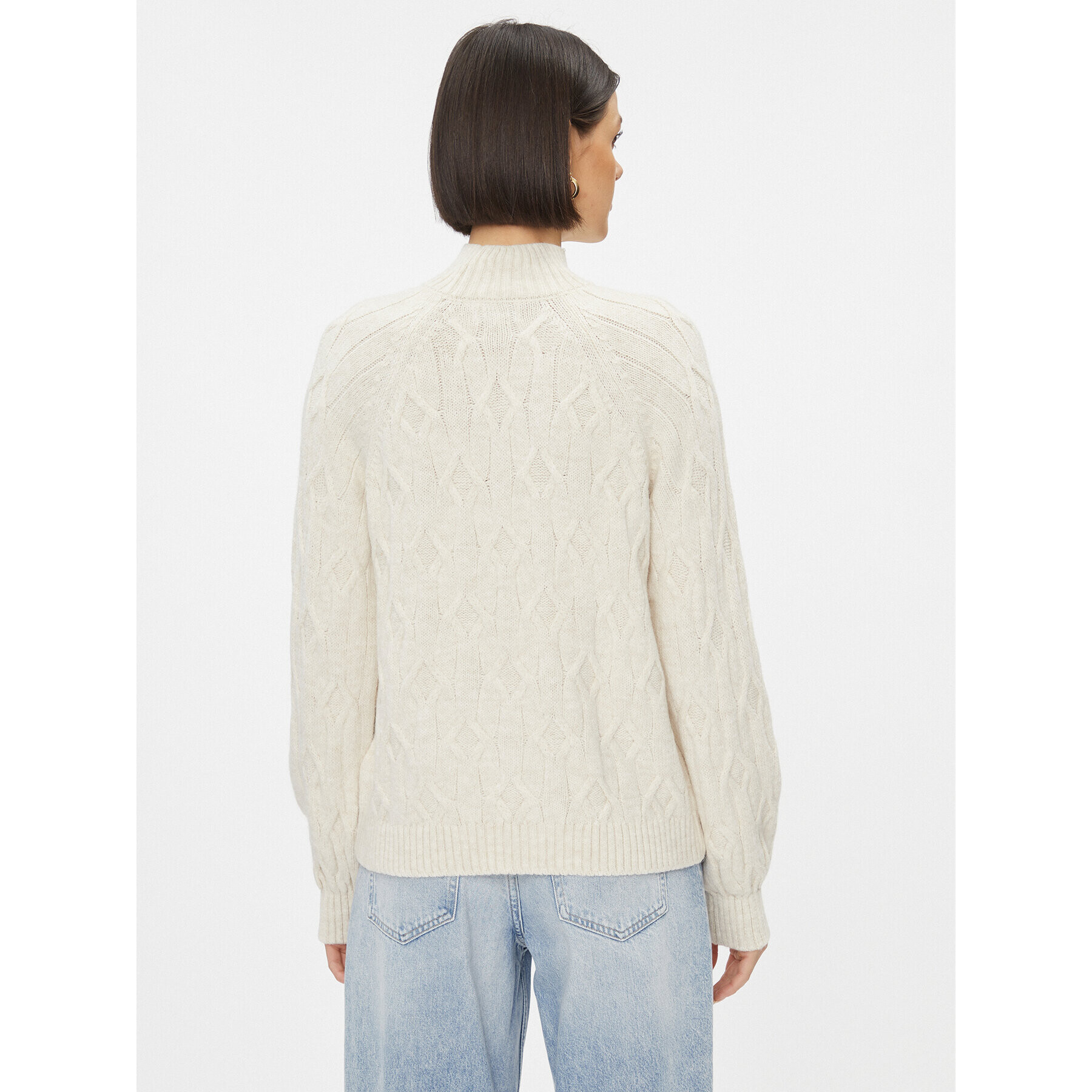 ONLY Поло 15309044 Екрю Regular Fit - Pepit.bg