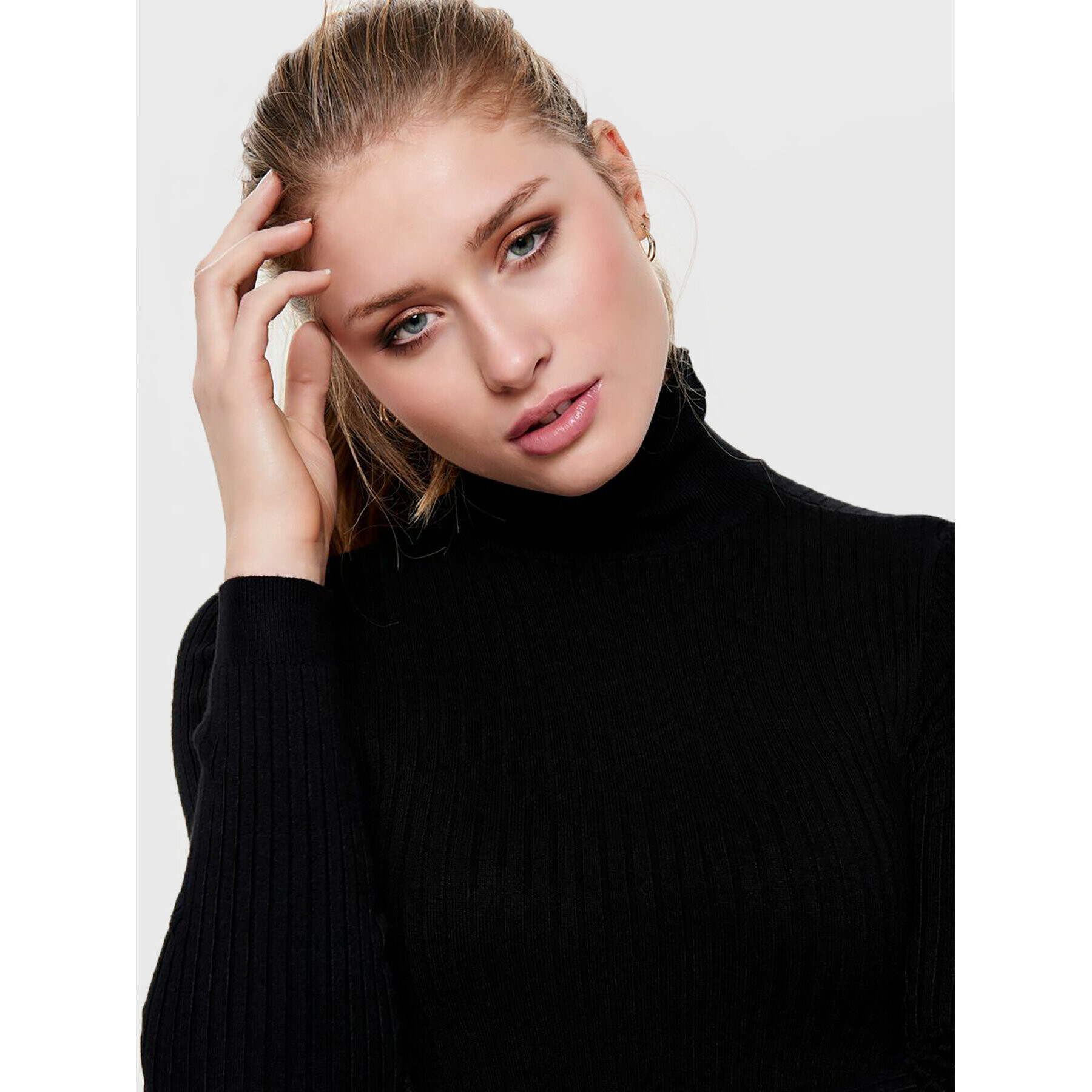 ONLY Поло Karol 15165075 Черен Slim Fit - Pepit.bg