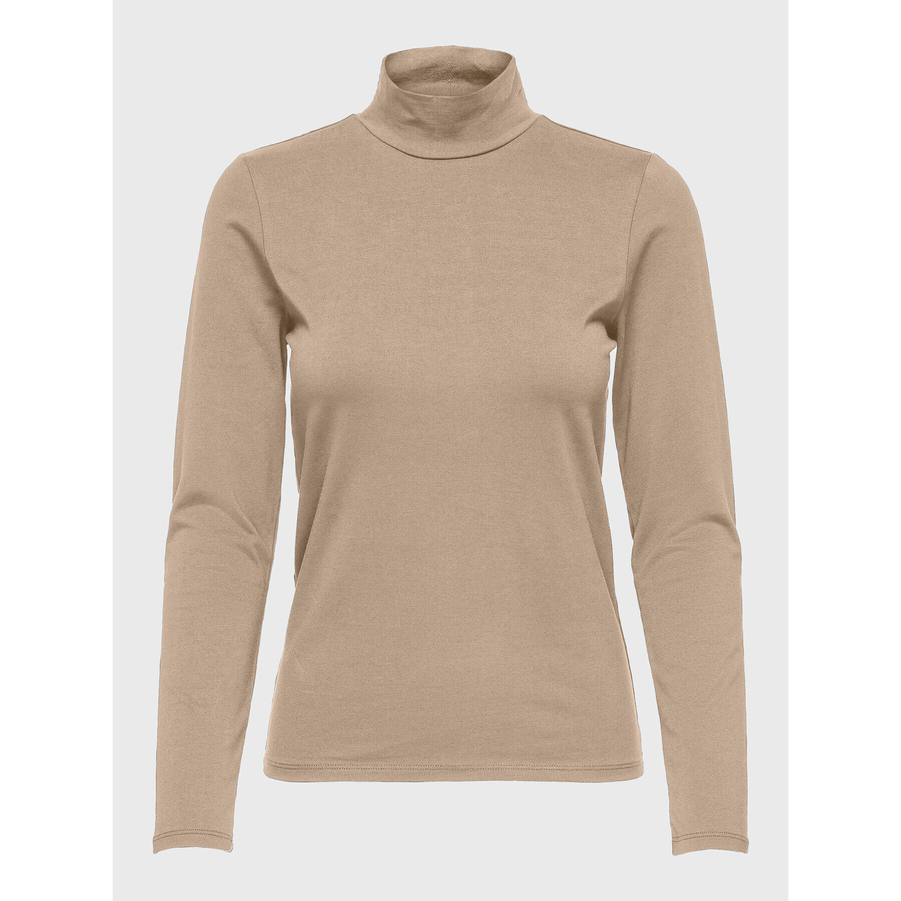 ONLY Поло Live Love 15280335 Бежов Slim Fit - Pepit.bg