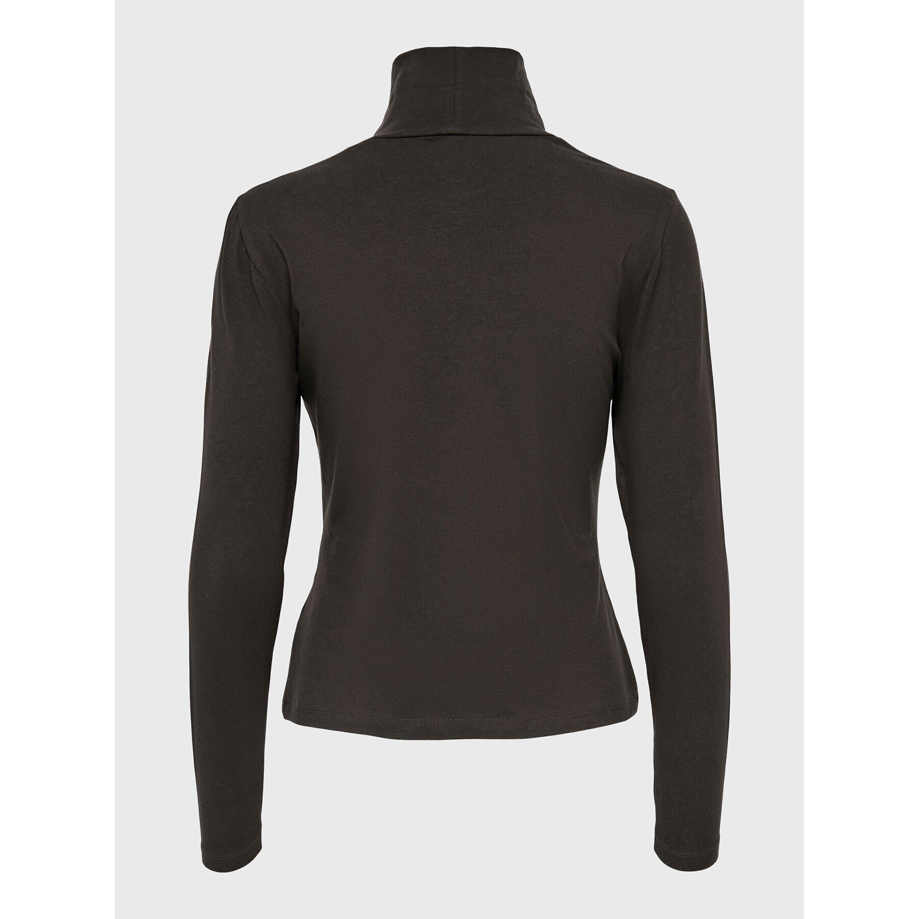 ONLY Поло Live Love 15280335 Кафяв Slim Fit - Pepit.bg