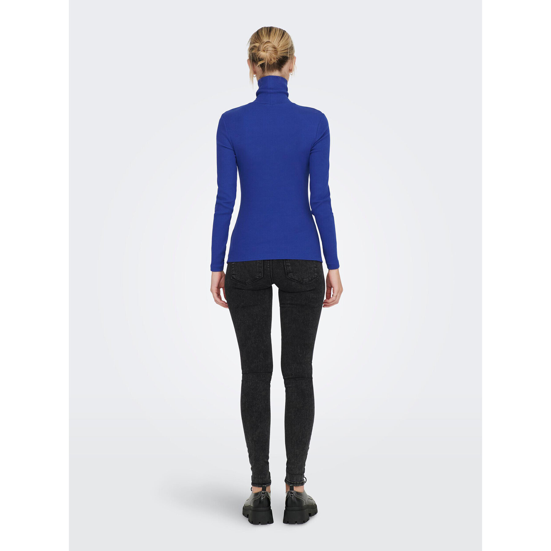 ONLY Поло Philine 15273867 Син Slim Fit - Pepit.bg