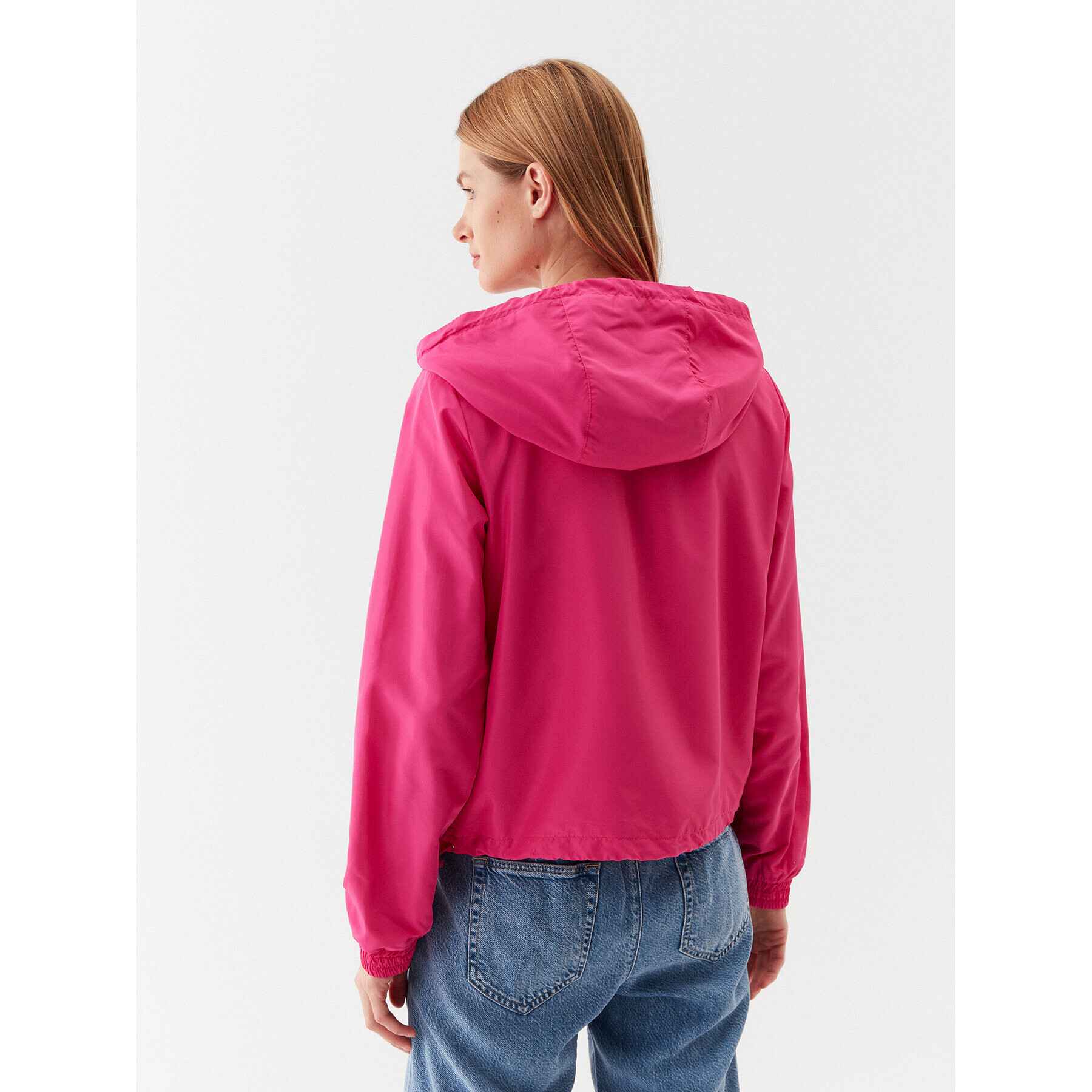 ONLY Преходно яке 15246189 Виолетов Relaxed Fit - Pepit.bg