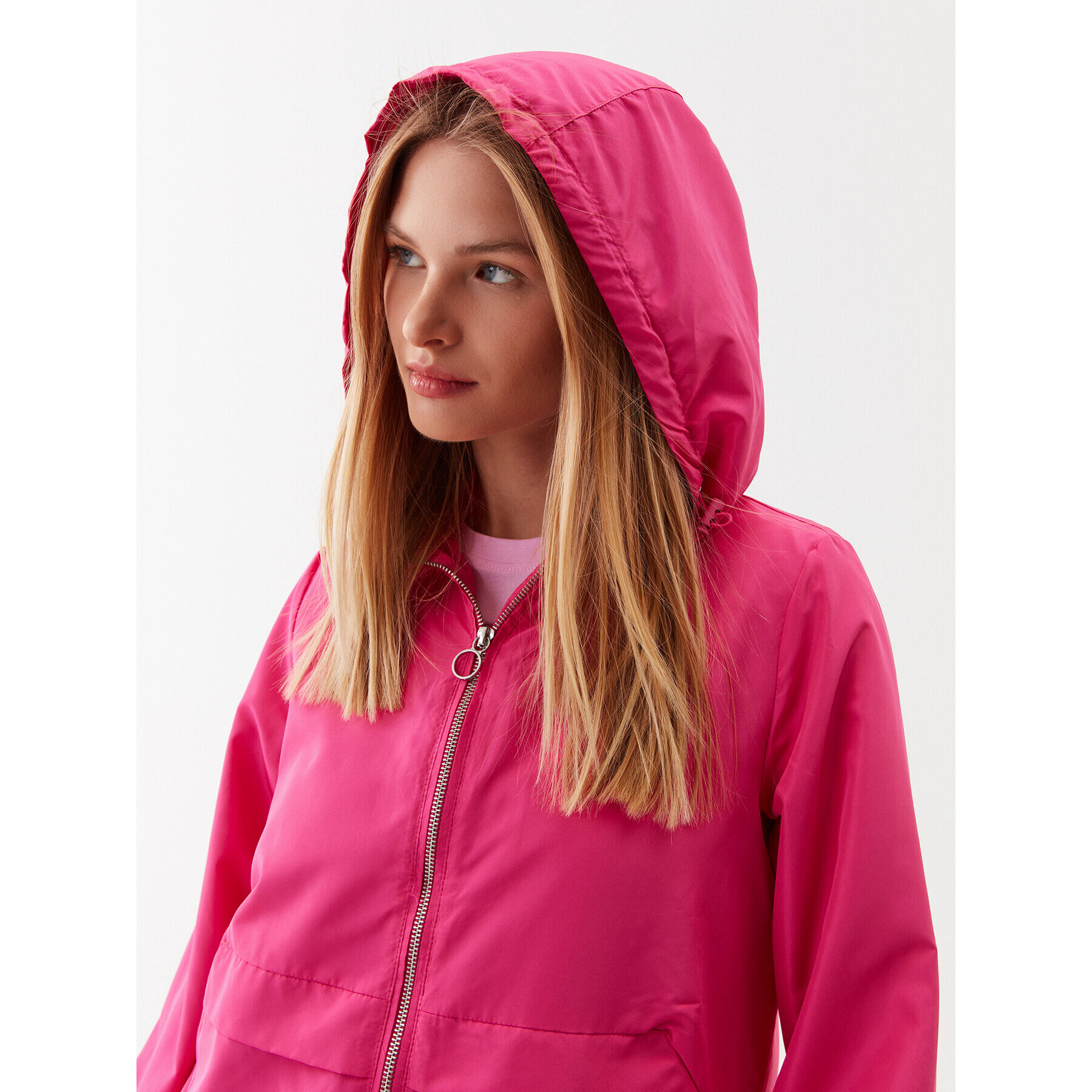 ONLY Преходно яке 15246189 Виолетов Relaxed Fit - Pepit.bg