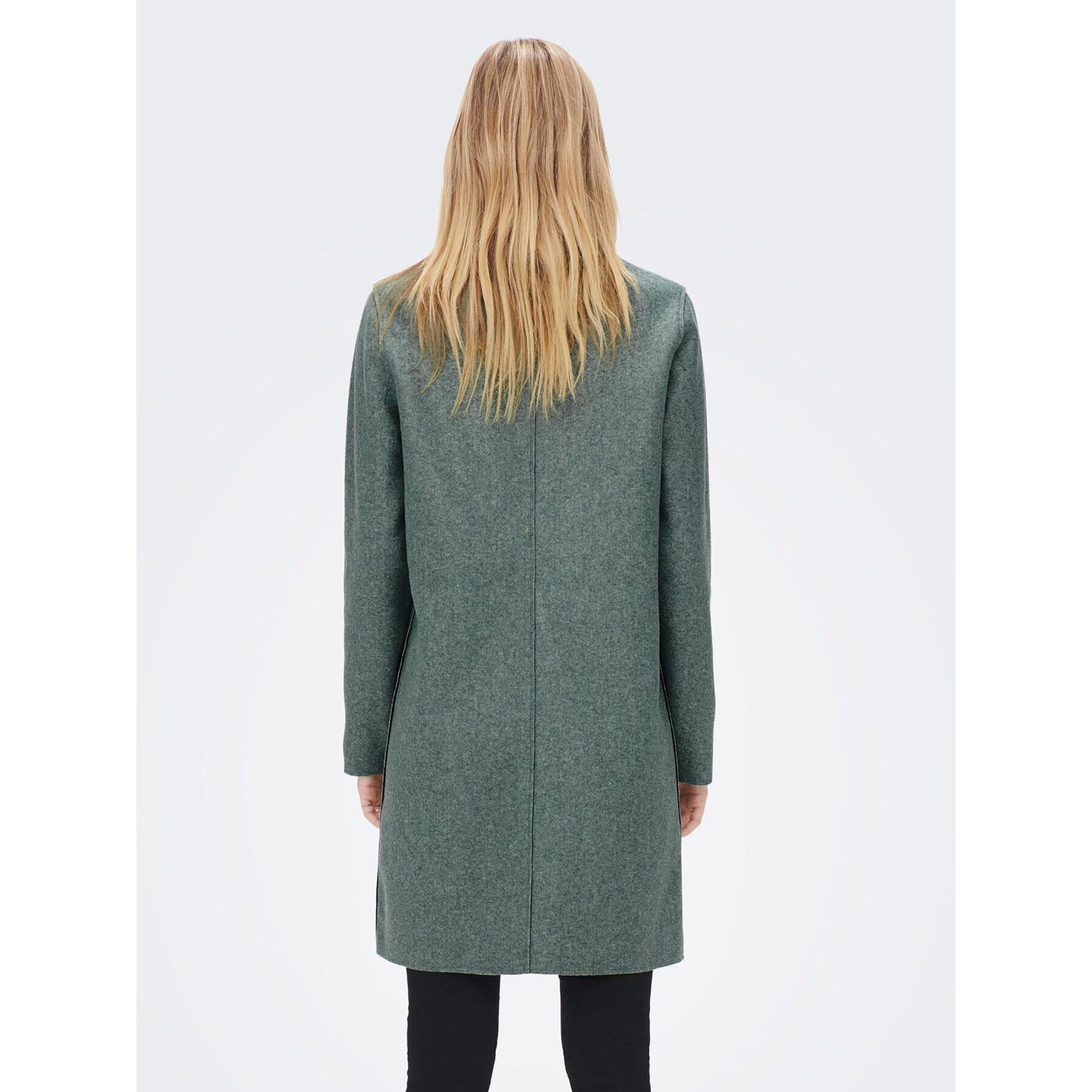 ONLY Преходно палто 15213300 Зелен Regular Fit - Pepit.bg