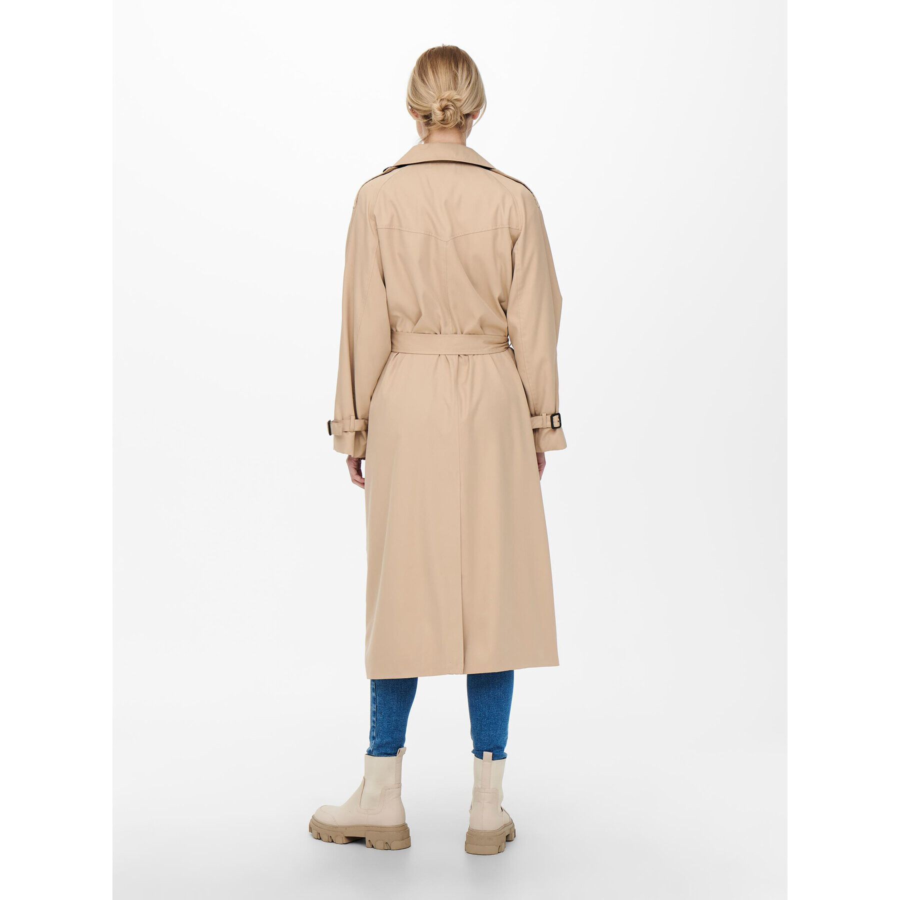 ONLY Тренч 15242306 Бежов Regular Fit - Pepit.bg