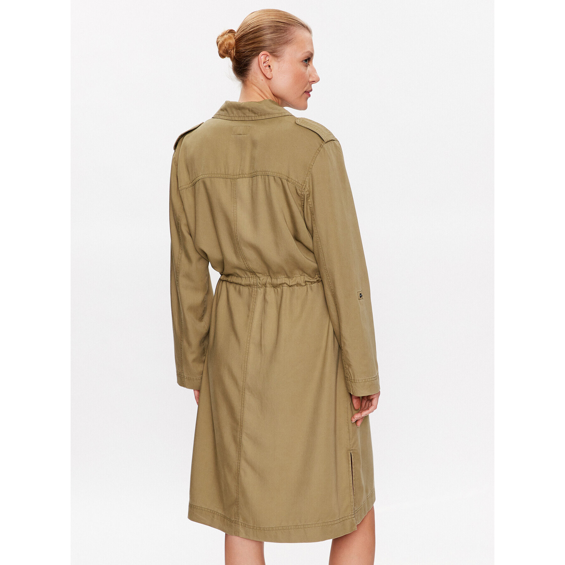 ONLY Преходно палто 15271627 Зелен Regular Fit - Pepit.bg
