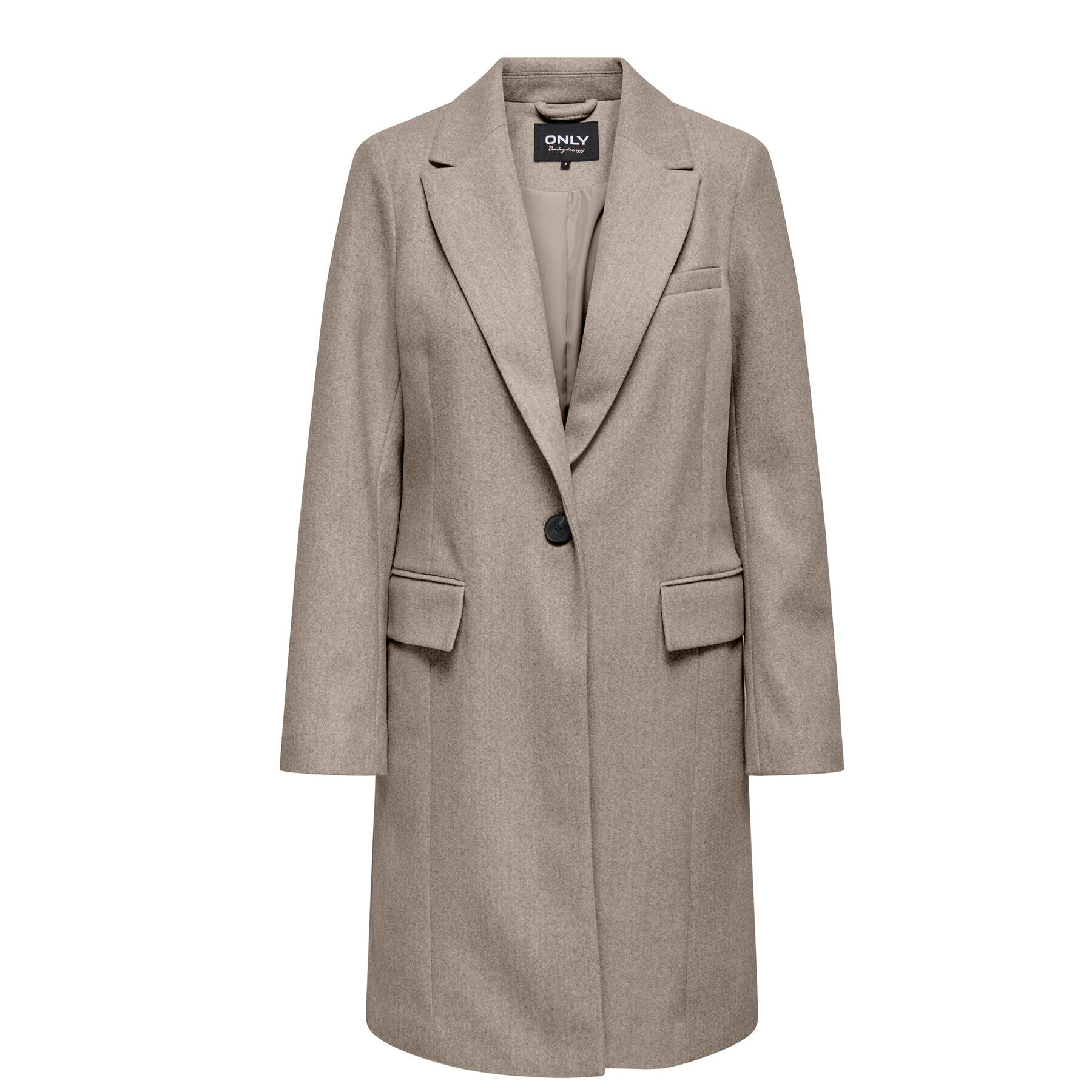 ONLY Преходно палто Nancy 15292832 Бежов Regular Fit - Pepit.bg
